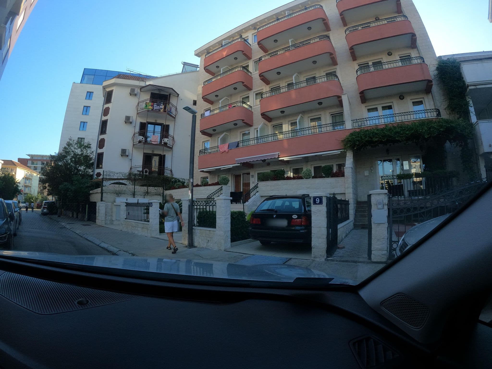 Street view near Apartament Radjenovic, Budva
