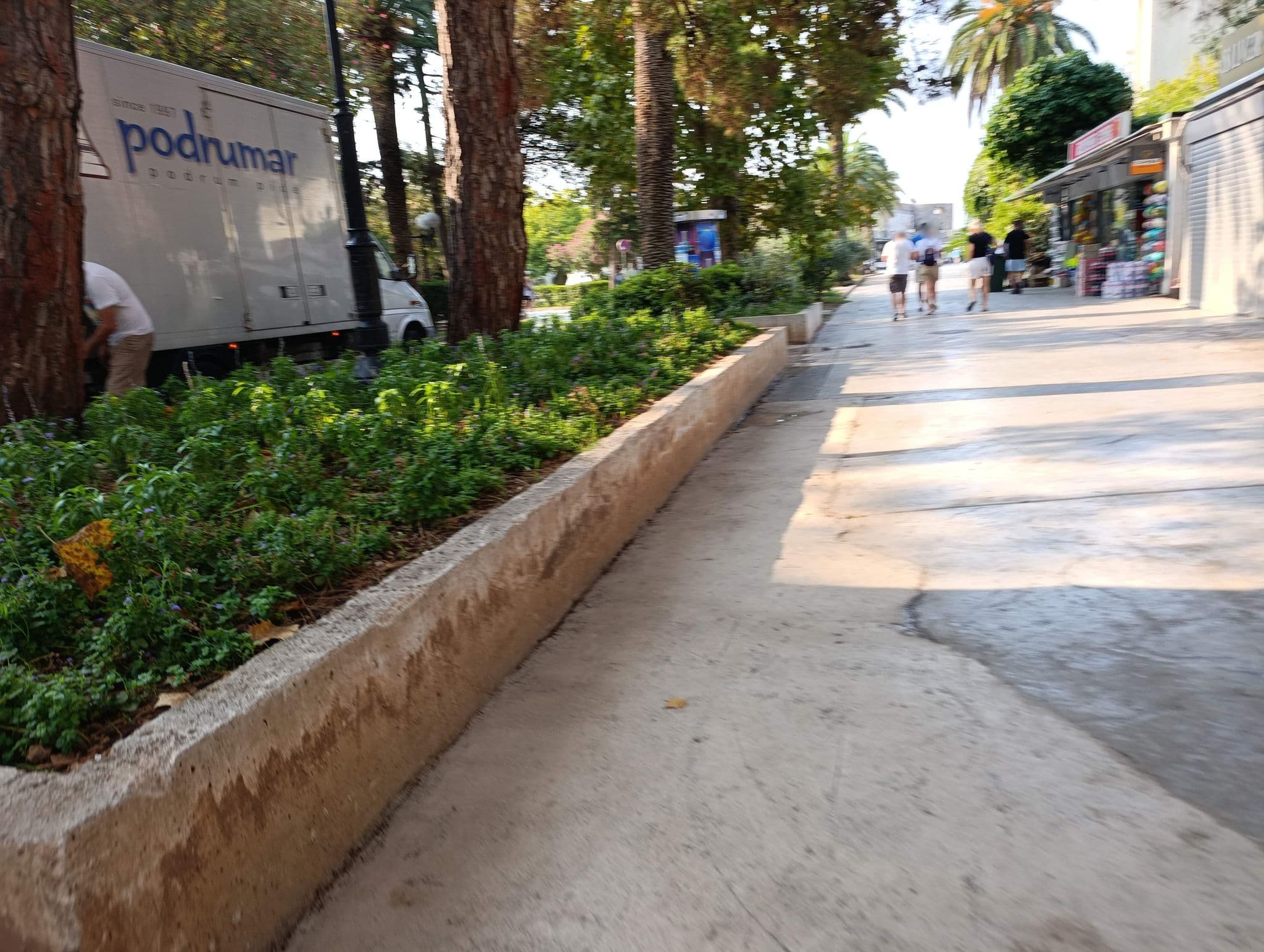 Street view near Majestic, Budva