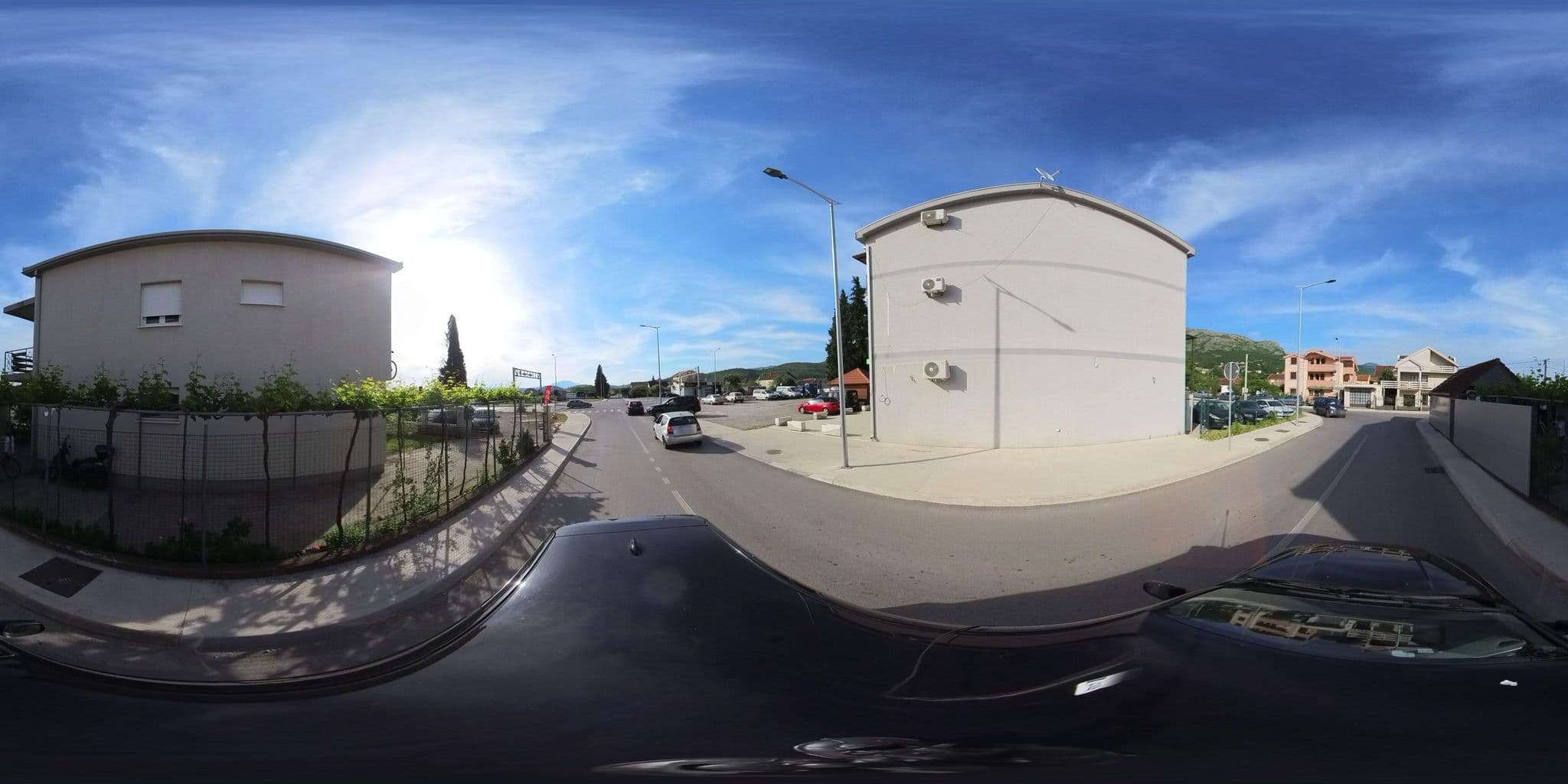 Street view near Tri Bora, Podgorica — © brackone (CC BY-SA · Mapillary)