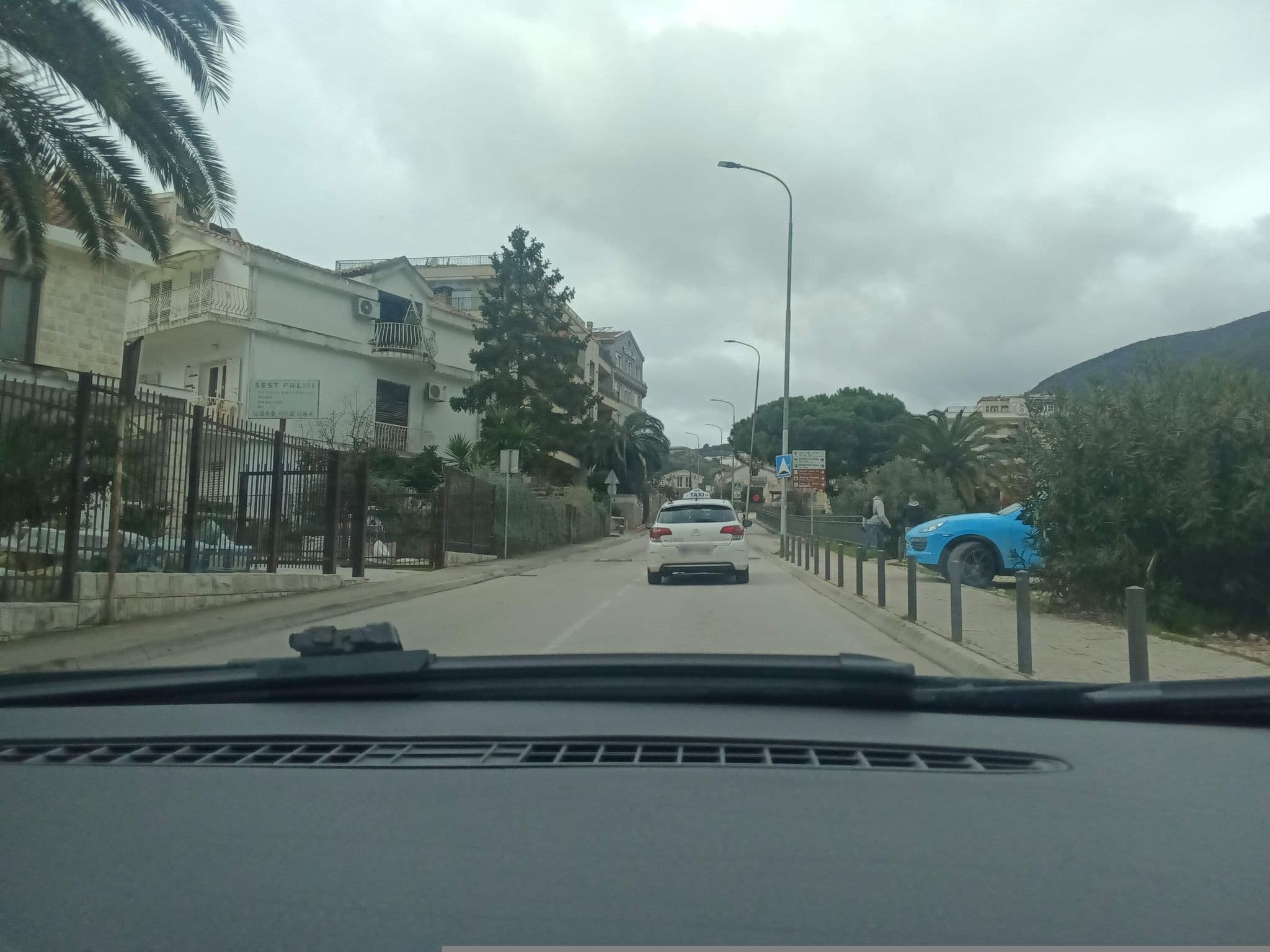 Street view near Studio Apartments 6 Palmi, Budva — © gisbudva (CC BY-SA · Mapillary)