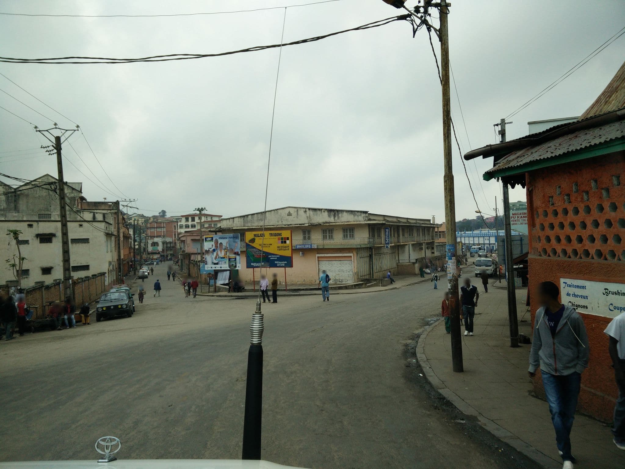 Street view near New Hôtel, Fianarantsoa — © cartophyl (CC BY-SA · Mapillary)