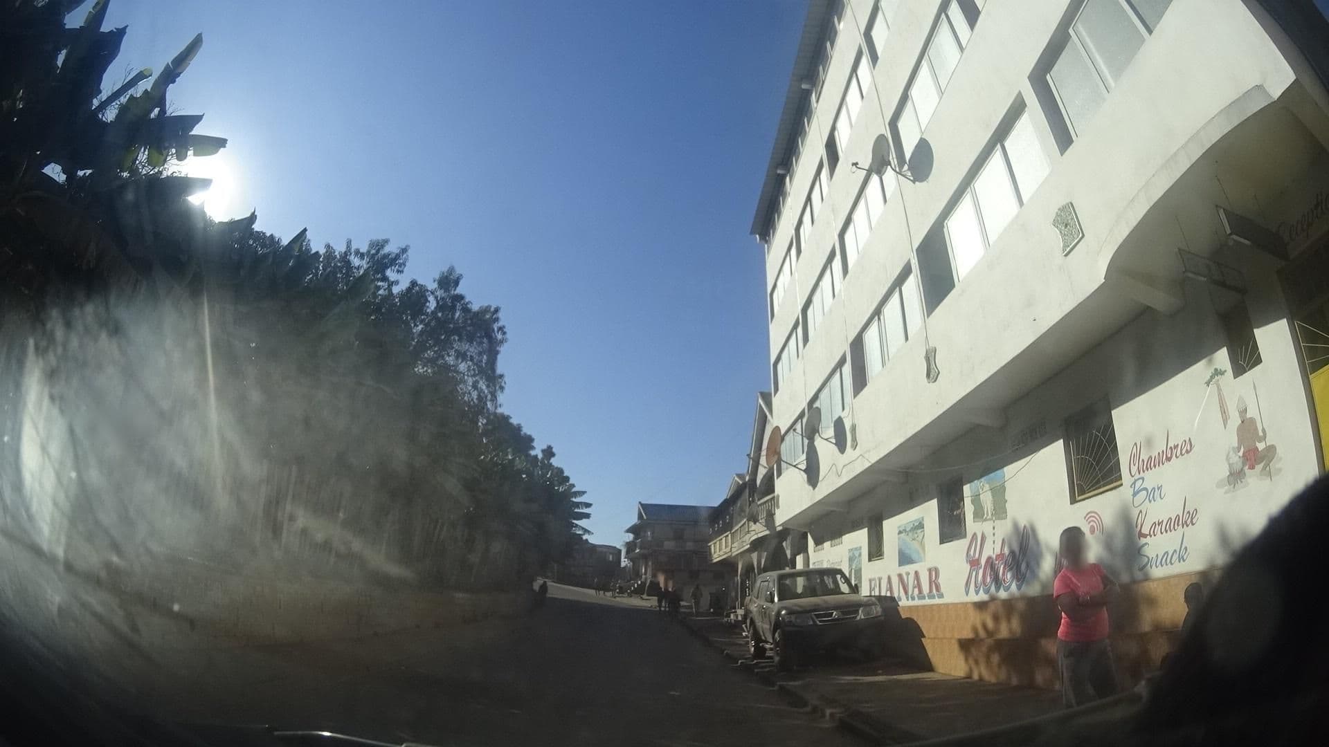 Street view near Fianar Hotel, Fianarantsoa — © ralobo (CC BY-SA · Mapillary)
