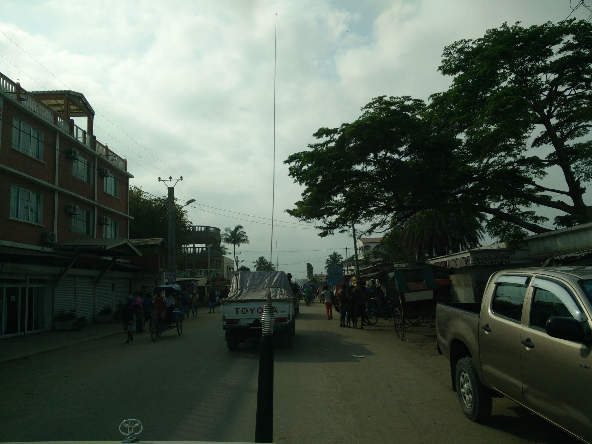 Street view near Hôtel Arisoa, Toliara — © cartophyl (CC BY-SA · Mapillary)