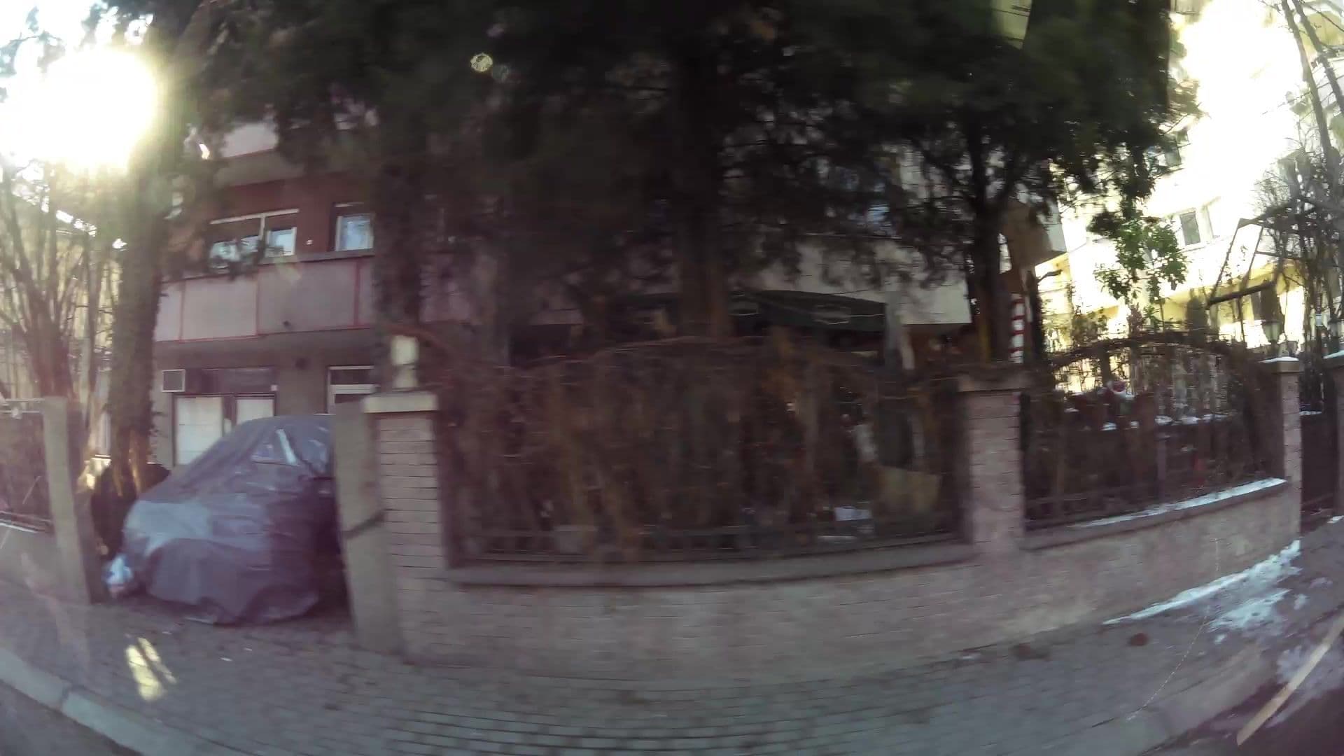 Street view near Antigona Apartments, Skopje — © kaartcam (CC BY-SA · Mapillary)