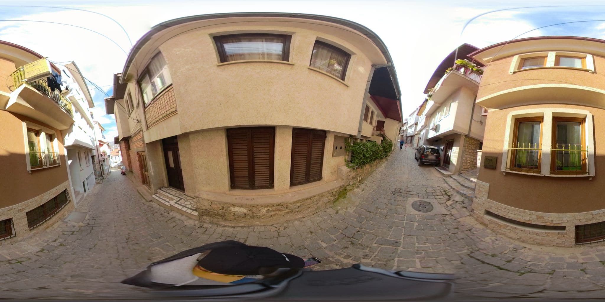 Street view near Central Palace Villa, Ohrid — © akyrkou (CC BY-SA · Mapillary)