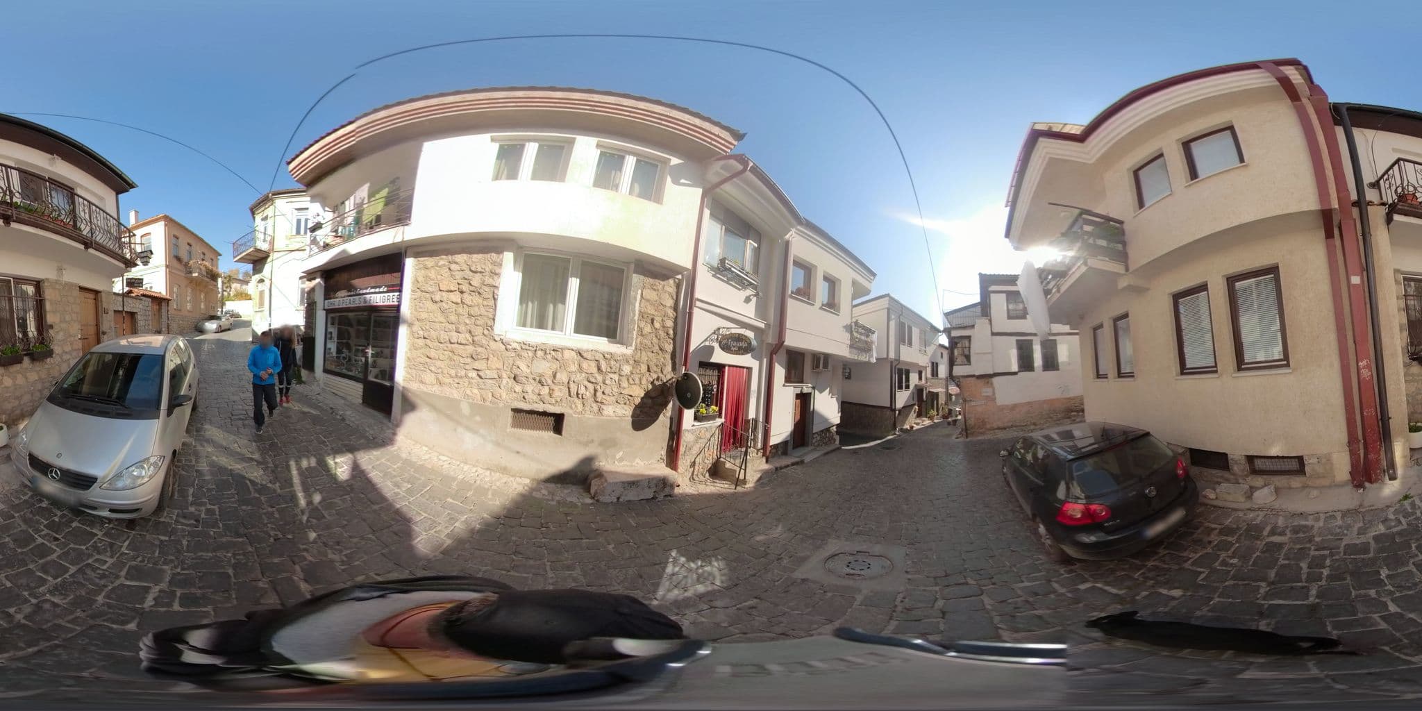 Street view near Apartments Buchkov, Ohrid — © thodorisvakkas (CC BY-SA · Mapillary)