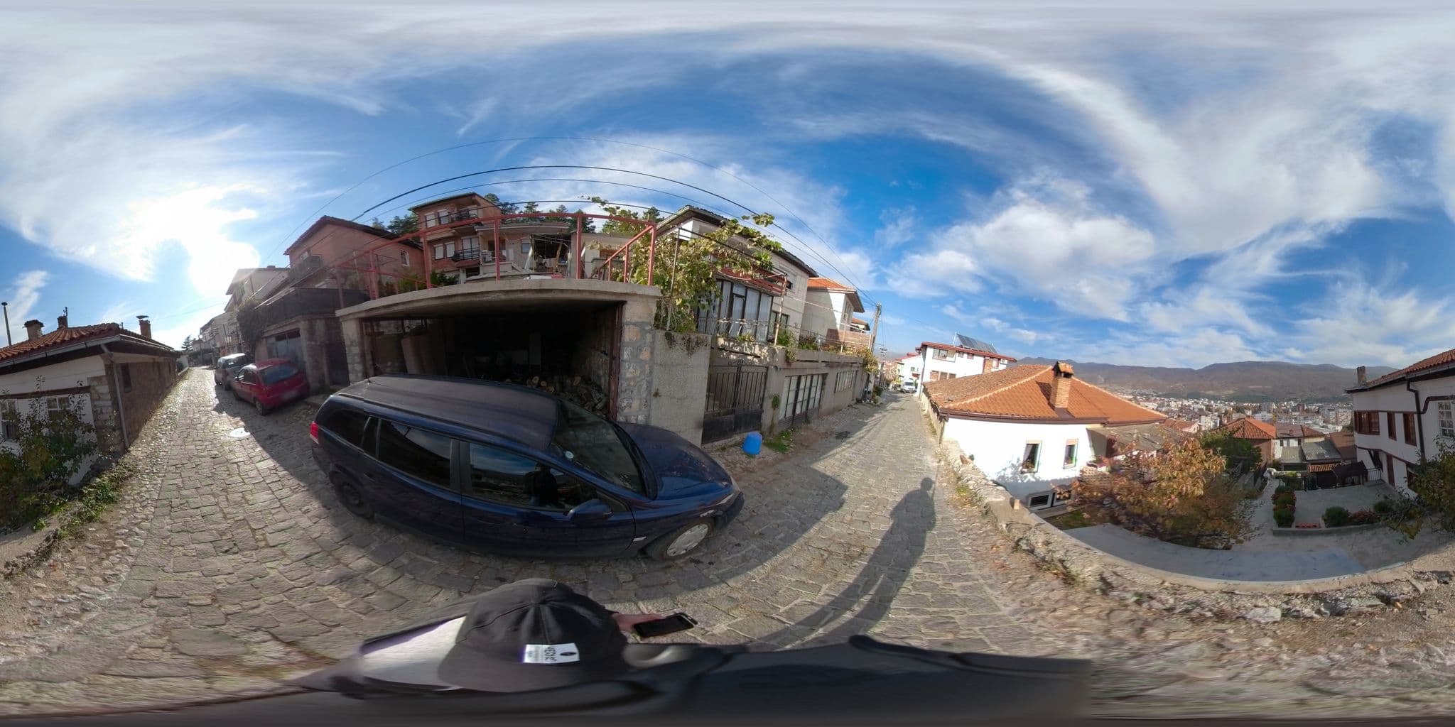 Street view near Robinson Sunrise House Old Town, Ohrid — © thodorisvakkas (CC BY-SA · Mapillary)
