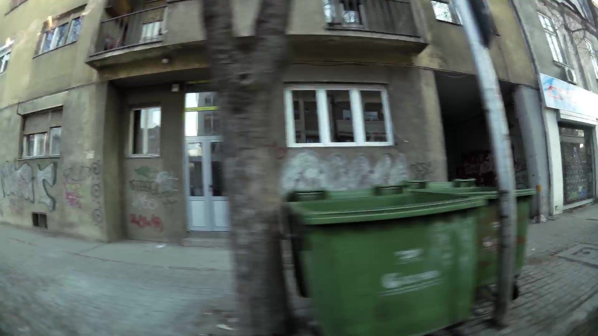 Street view near Hotel Sienna, Skopje — © kaartcam (CC BY-SA · Mapillary)