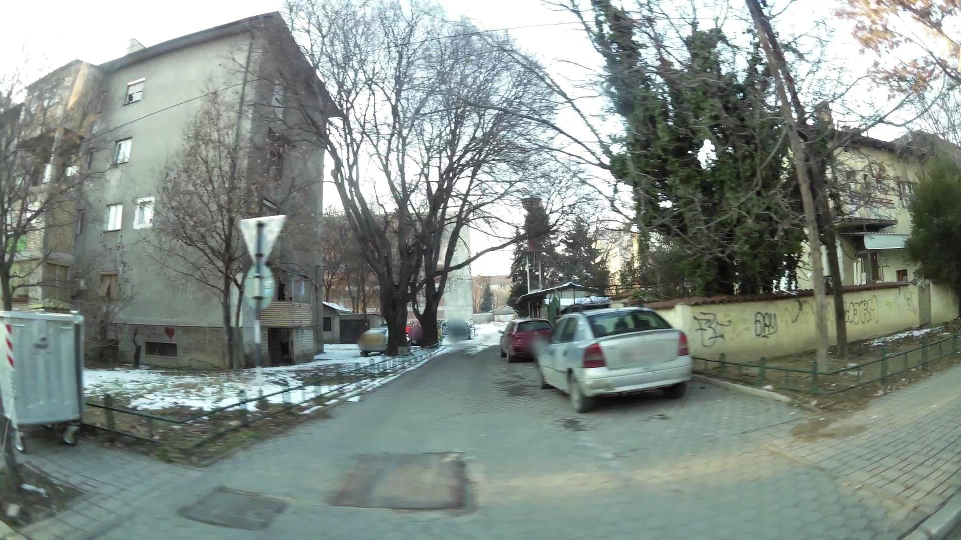 Street view near Comfy Hostel, Skopje — © kaartcam (CC BY-SA · Mapillary)