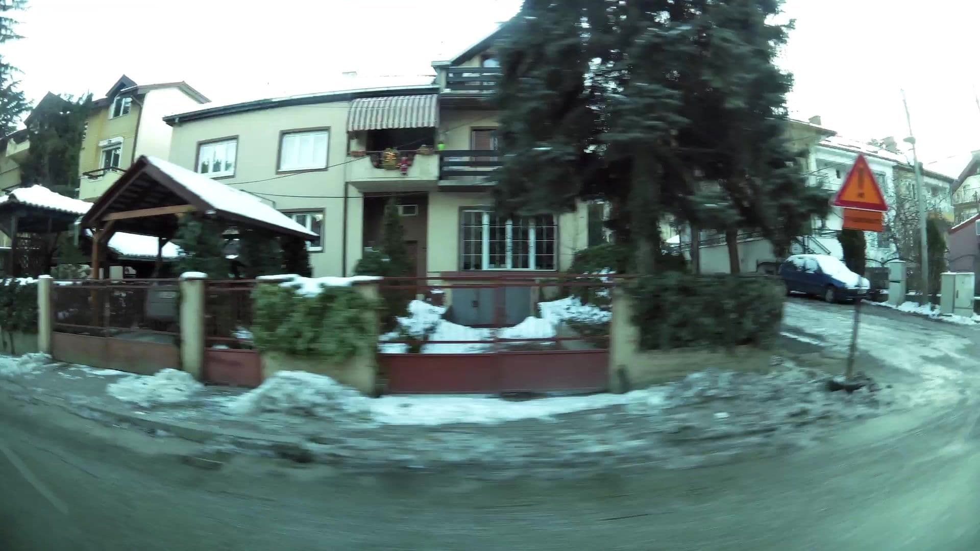 Street view near The Yard Guesthouse, Skopje — © kaartcam (CC BY-SA · Mapillary)