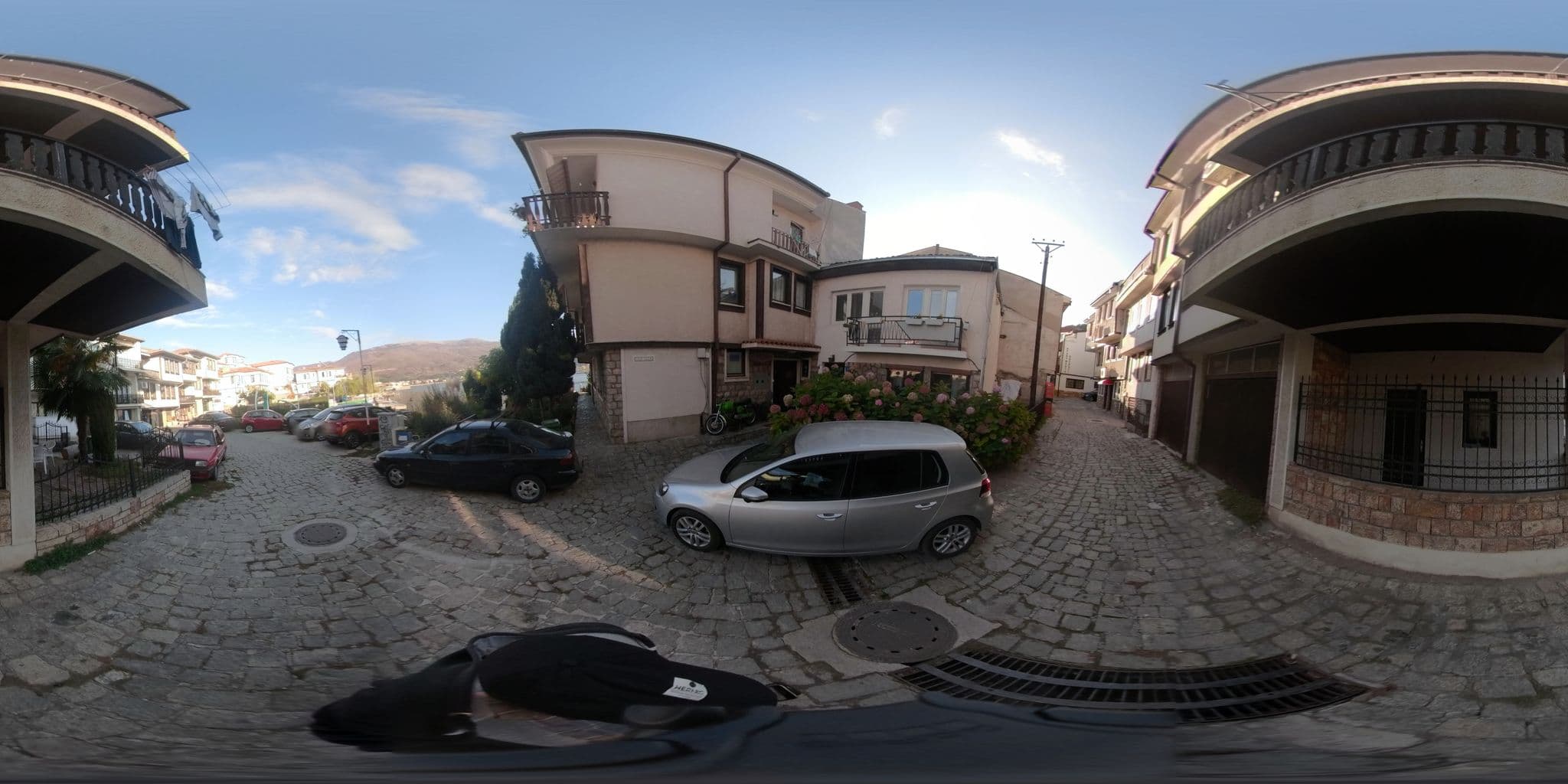 Street view near Villa Lucija, Ohrid — © akyrkou (CC BY-SA · Mapillary)