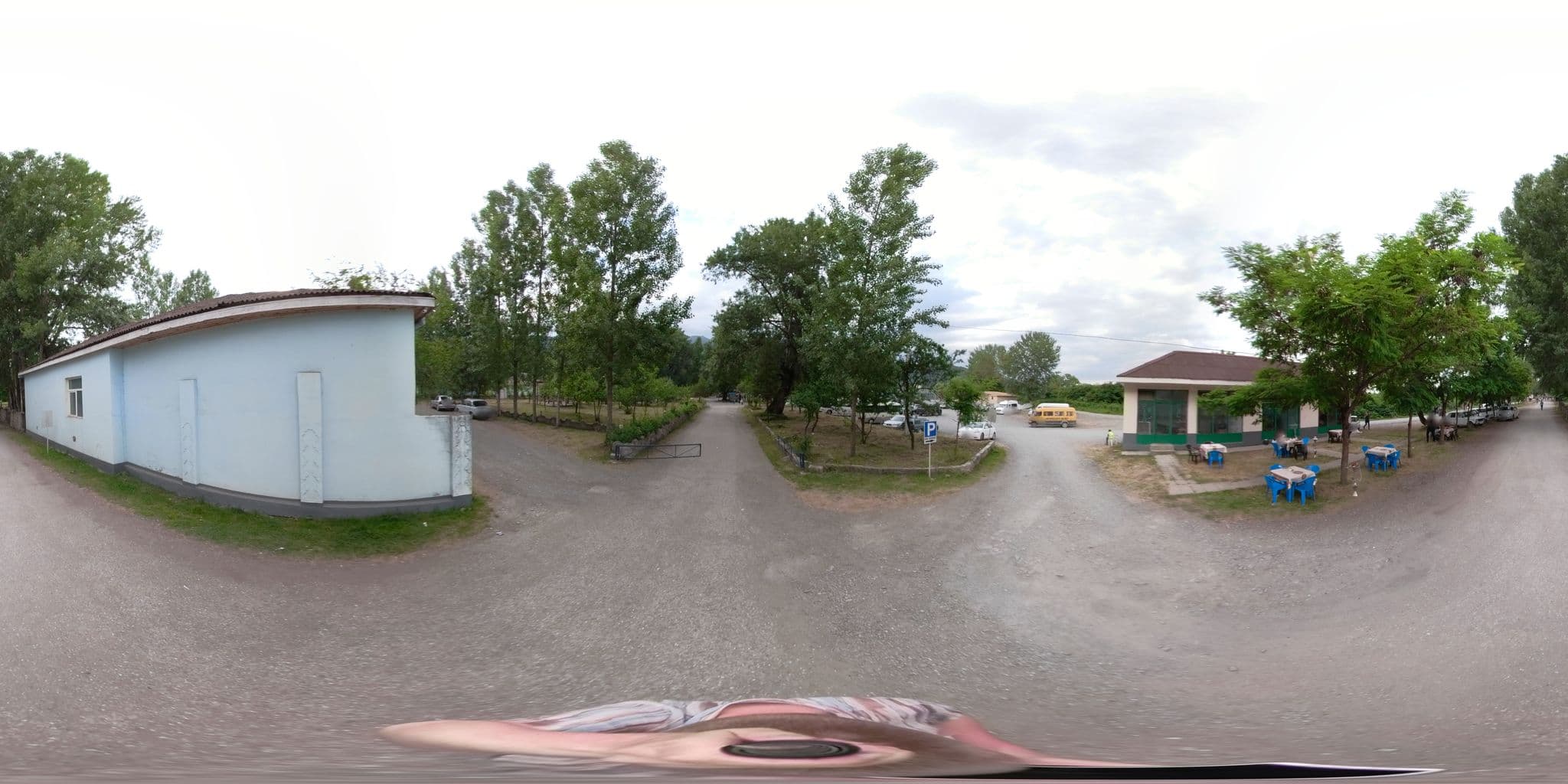 Street view near Nohur Hotel, Qabala — © westbam (CC BY-SA · Mapillary)