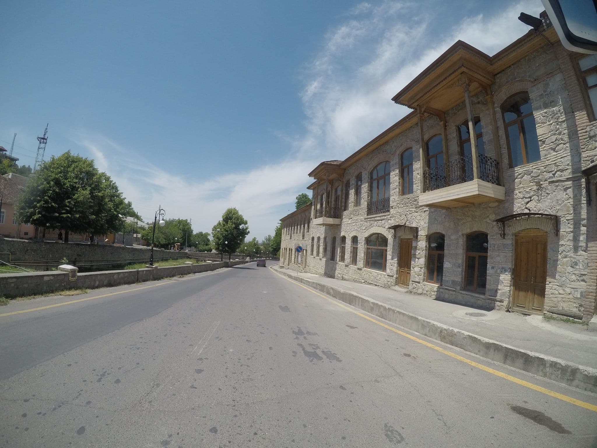Street view near Old Town, Sheki — © westbam (CC BY-SA · Mapillary)