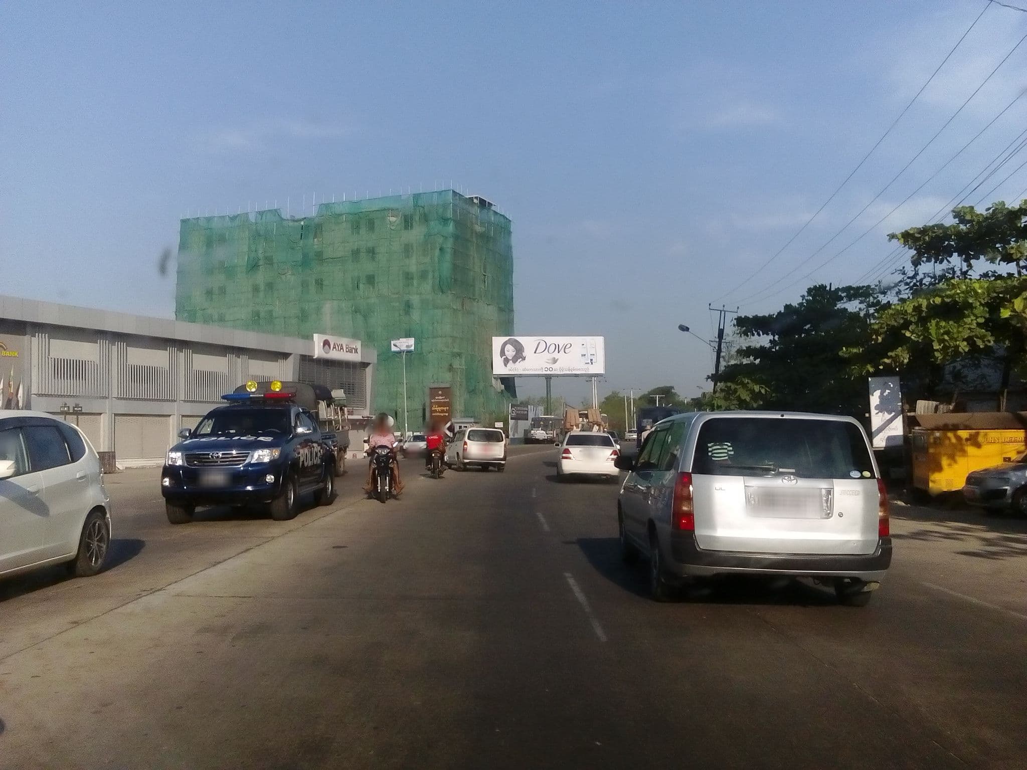 Street view near Sumo Hotel & Restaurant, Chit Tee Kone — © coker (CC BY-SA · Mapillary)