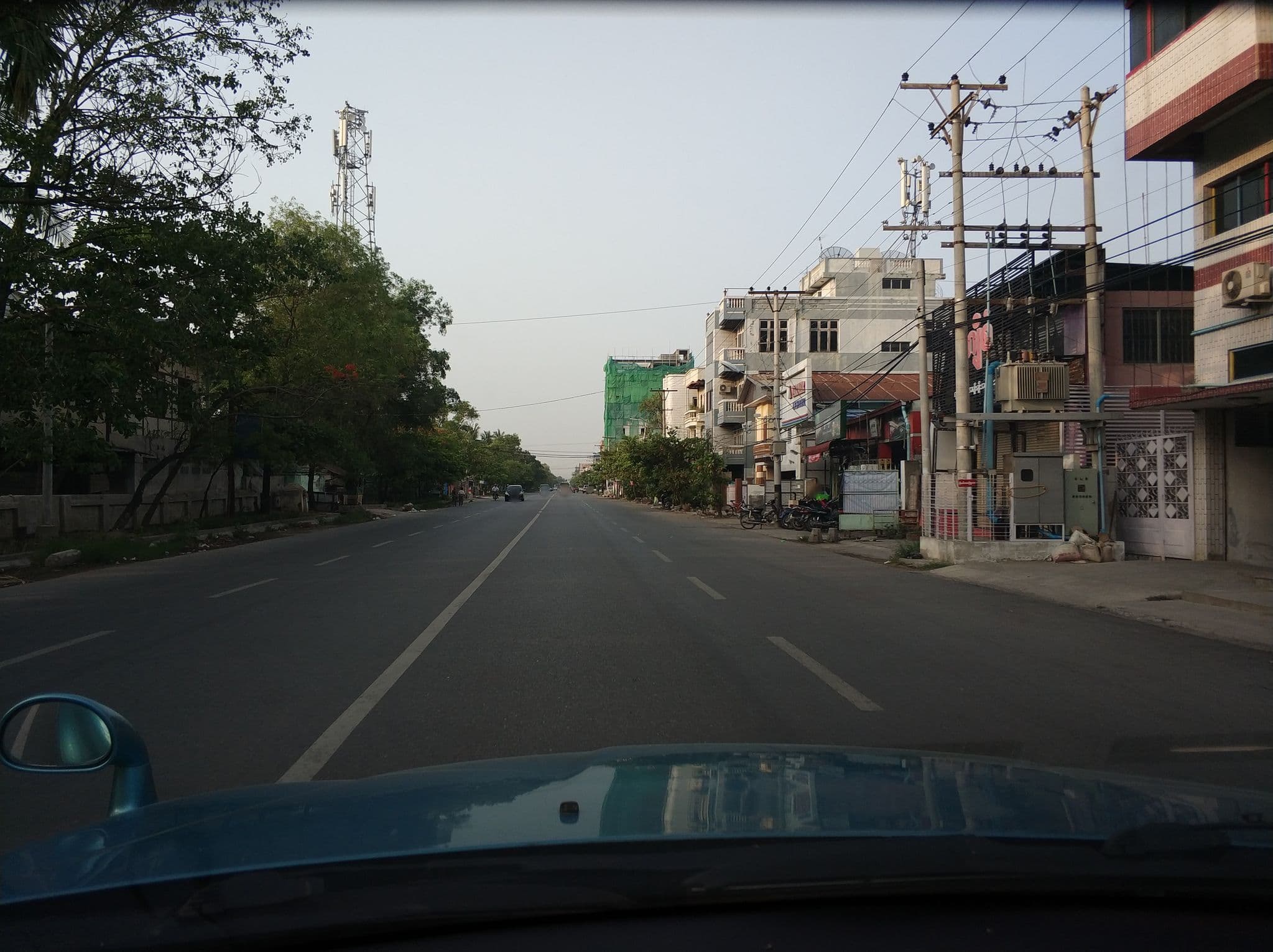 Street view near East Mandalay Hotel, Mandalay