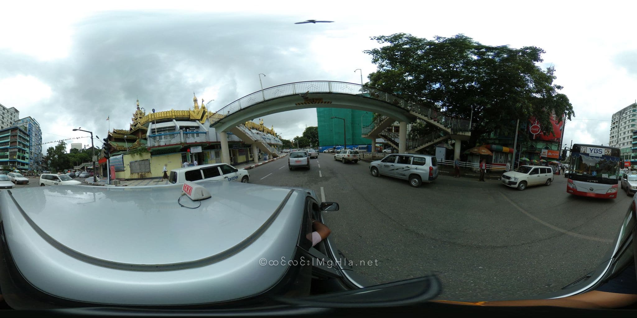 Street view near Okinawa Guest House 2, Botataung — © mghla (CC BY-SA · Mapillary)