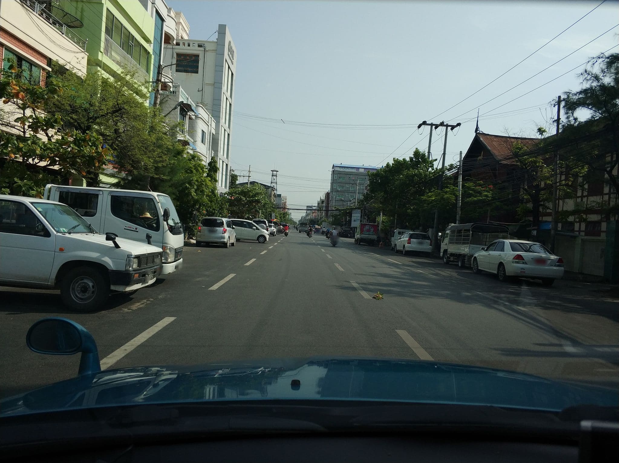 Street view near Hotel Victoria Point, Mandalay