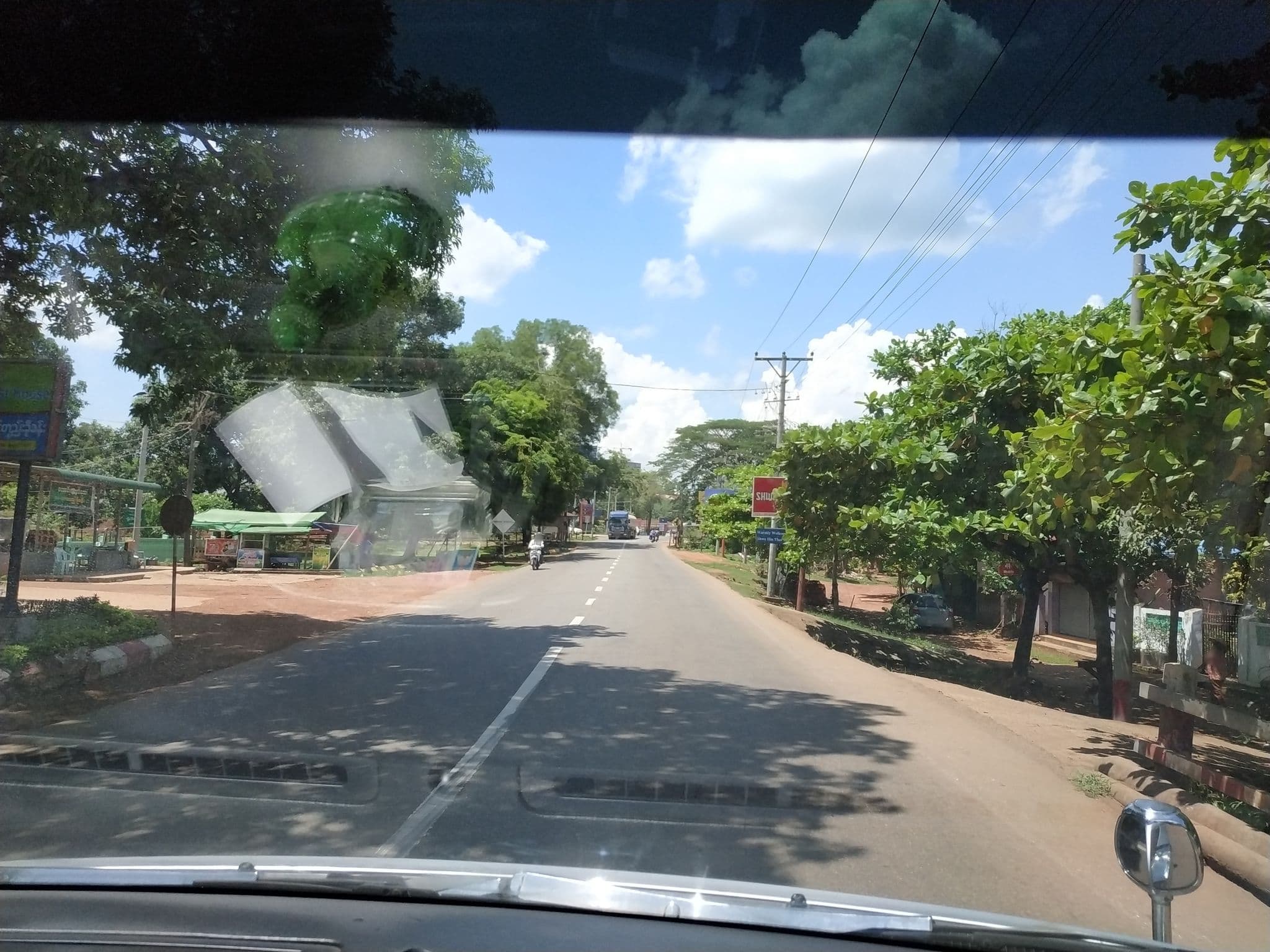 Street view near Happy Guesthouse, Kyaikto — © ckkw (CC BY-SA · Mapillary)