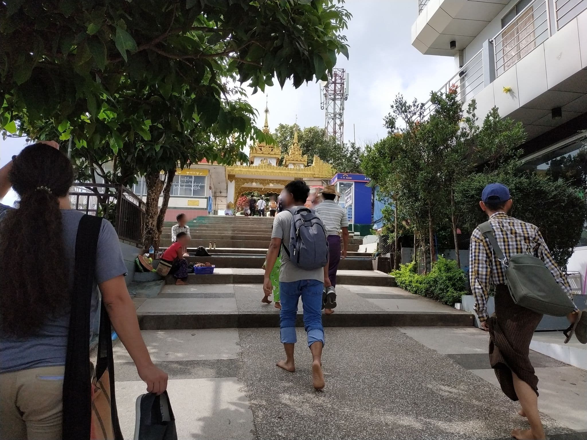 Street view near Yoe Yoe Lay Hotel 2, Kyauktaga — © ckkw (CC BY-SA · Mapillary)