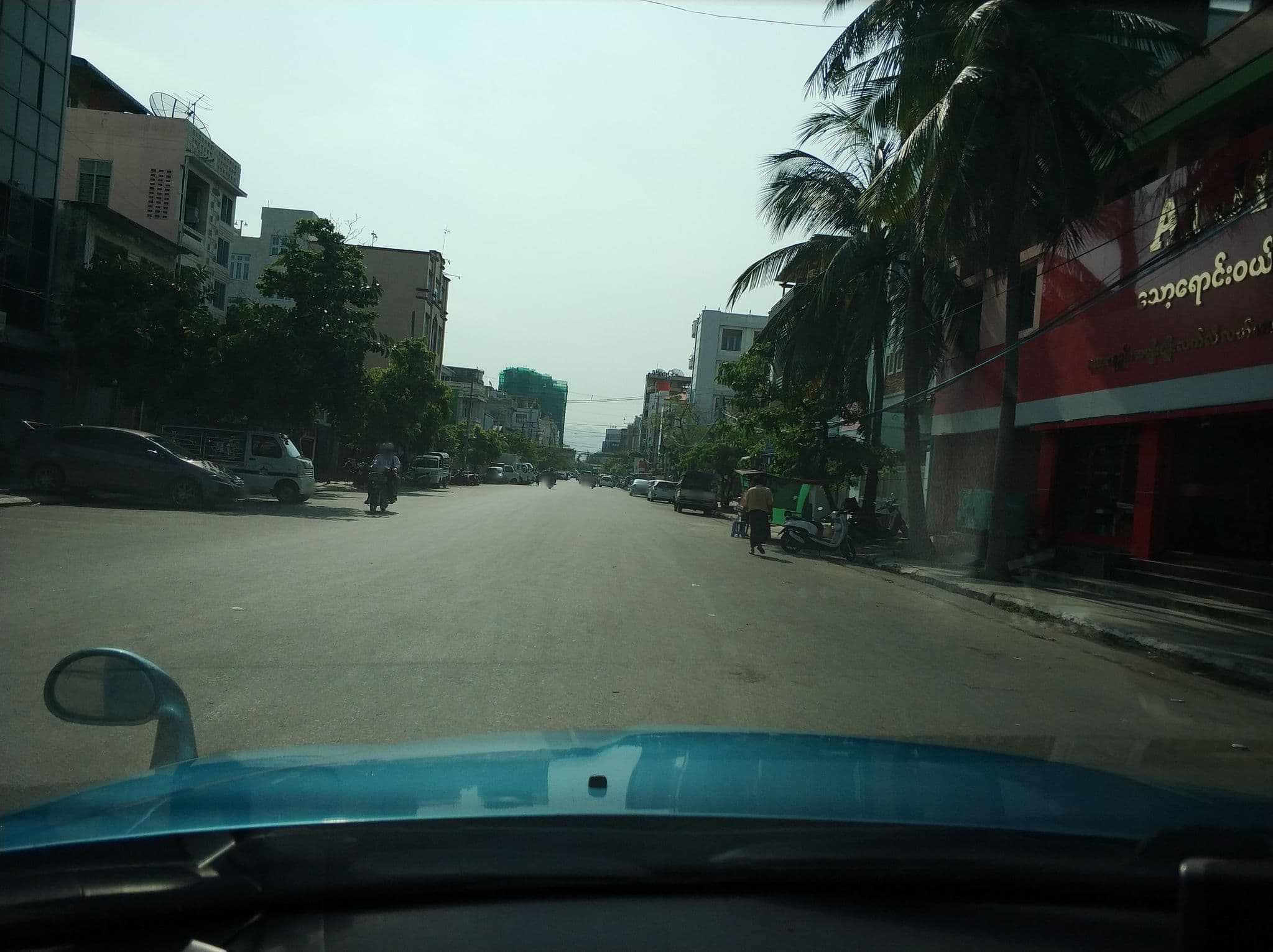 Street view near Hukaung hotel, Mandalay