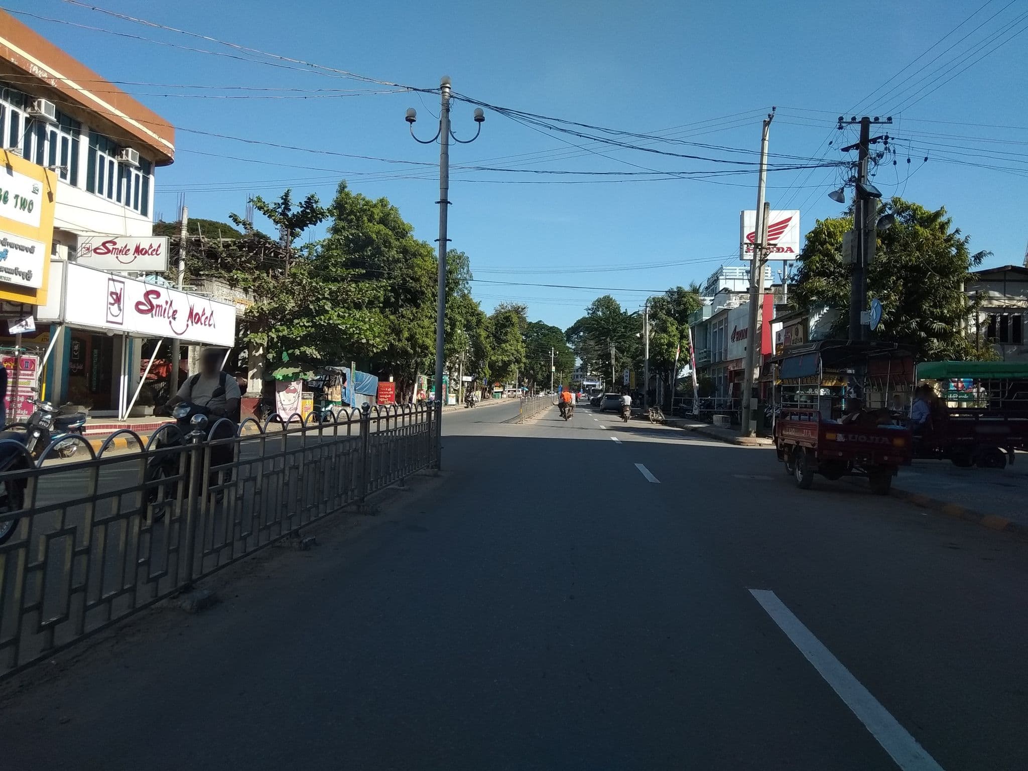 Street view near Smile Motel, Pyay — © ckkw (CC BY-SA · Mapillary)