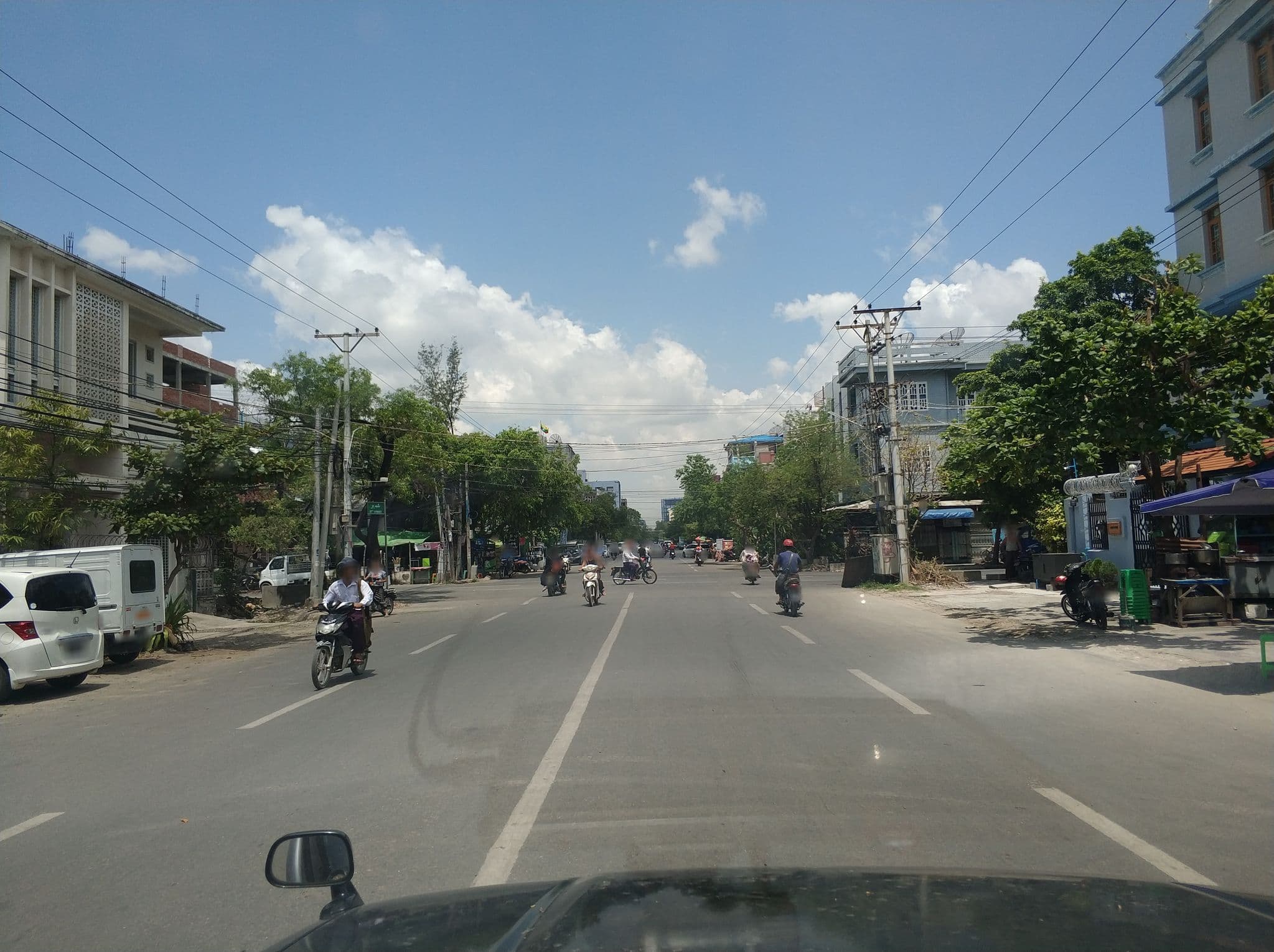 Street view near May Hostel, Mandalay