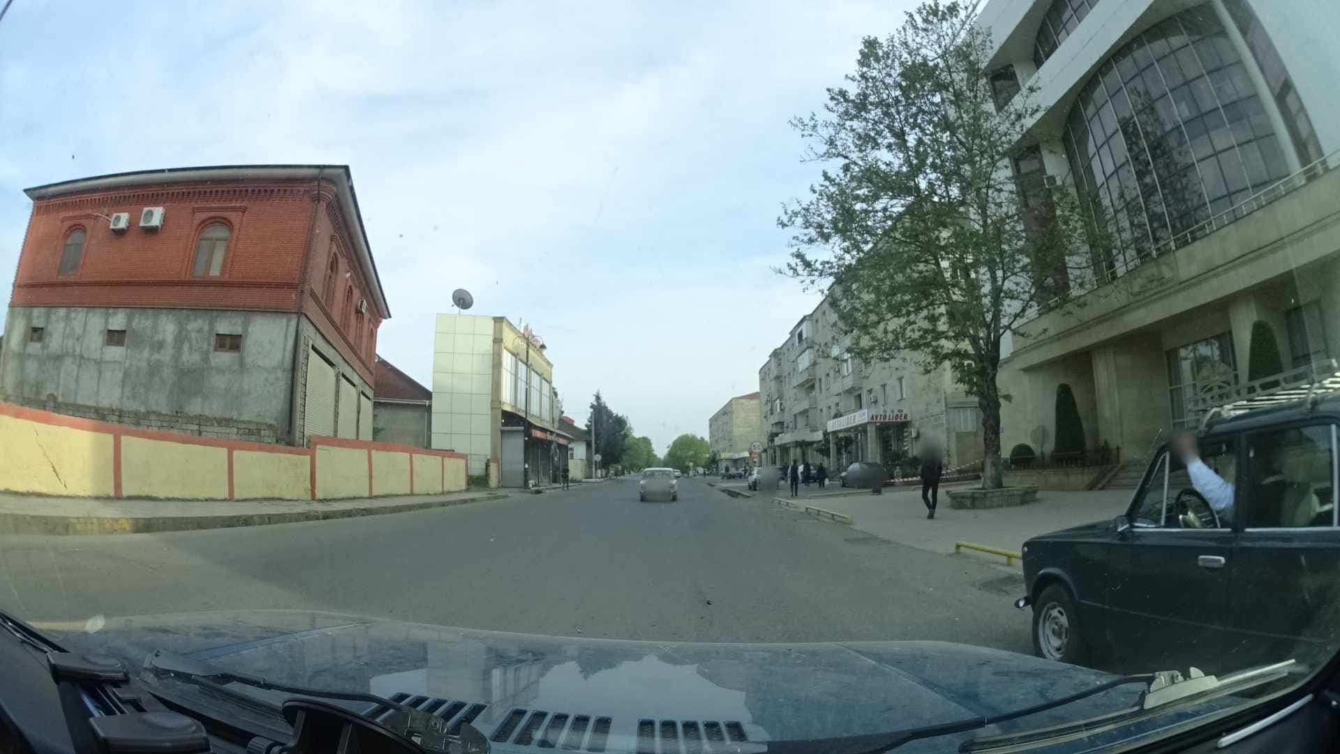 Street view near Starway Hotel, Lankaran — © adoculos (CC BY-SA · Mapillary)