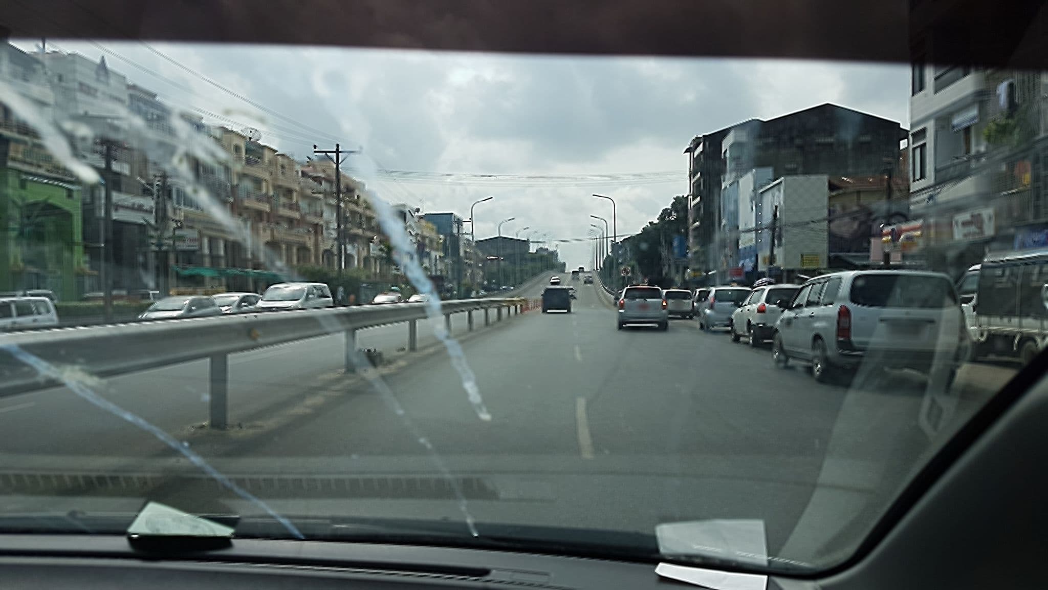Street view near Green leaf, Yangon — © aungphone (CC BY-SA · Mapillary)