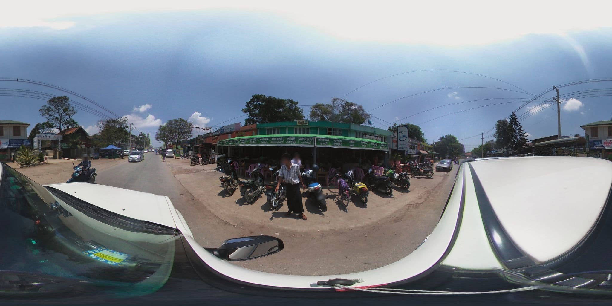 Street view near July May Guest House, Pyin Oo Lwin — © mghla (CC BY-SA · Mapillary)