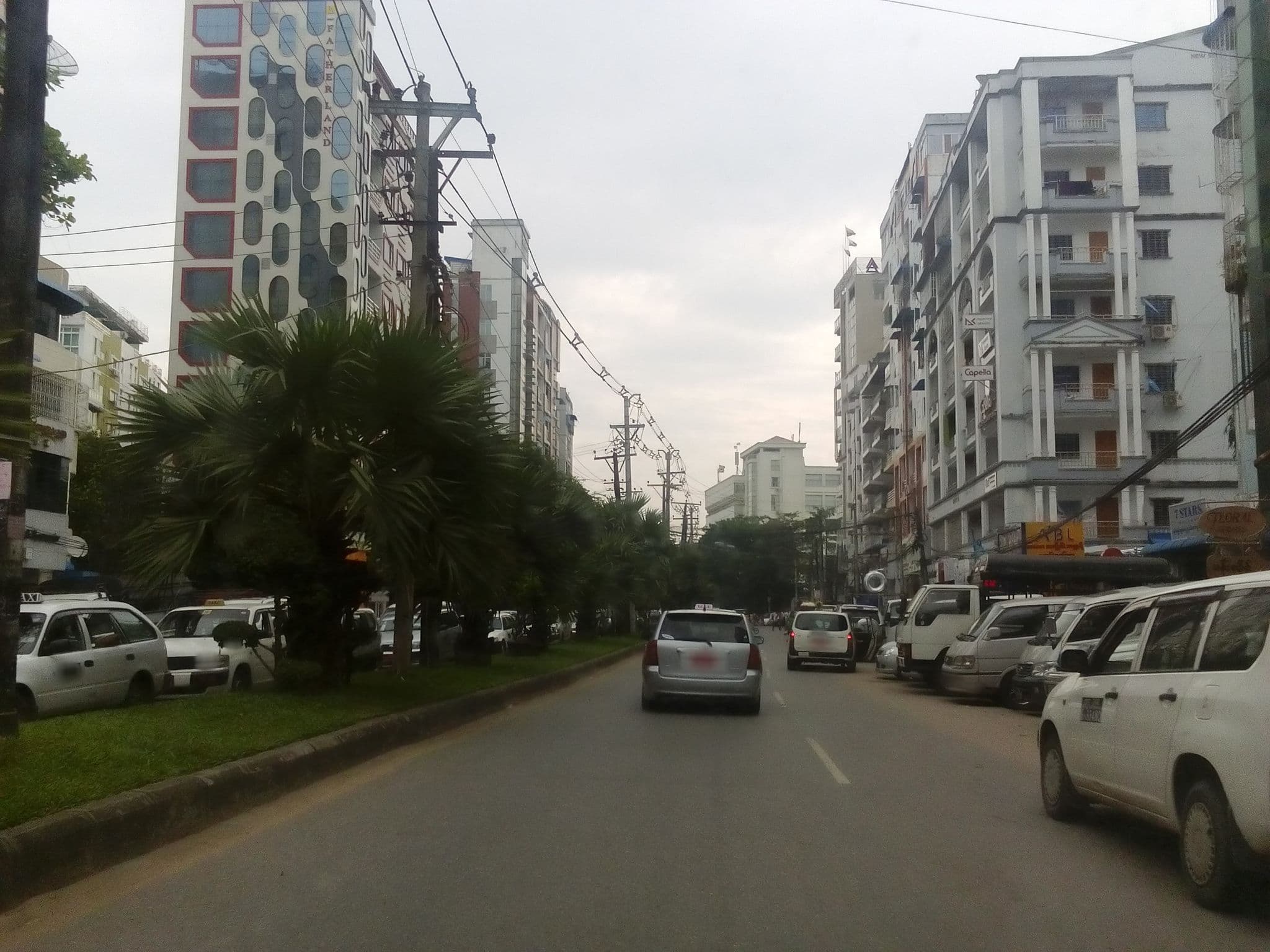 Street view near The Link Yangon Boutique Hotel, Yangon — © coker (CC BY-SA · Mapillary)