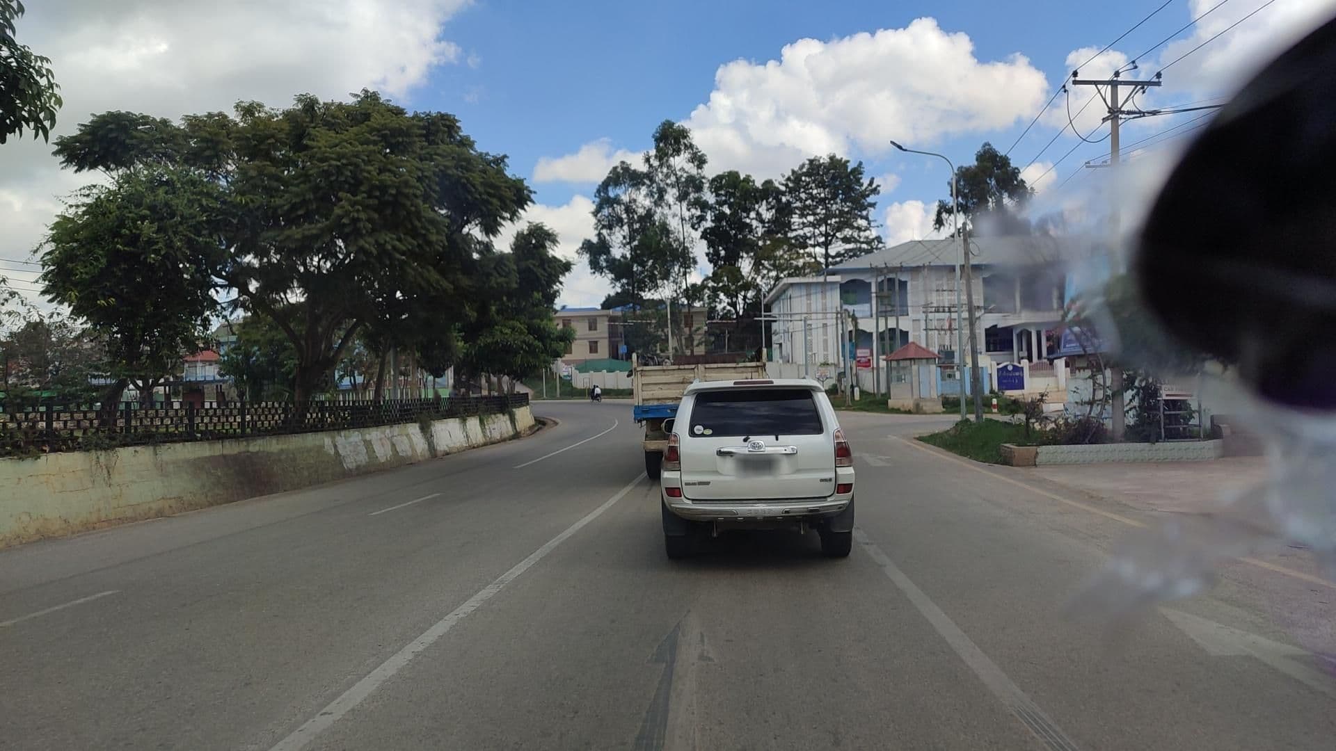 Street view near Royal Hotel, Aungban — © roadroid (CC BY-SA · Mapillary)