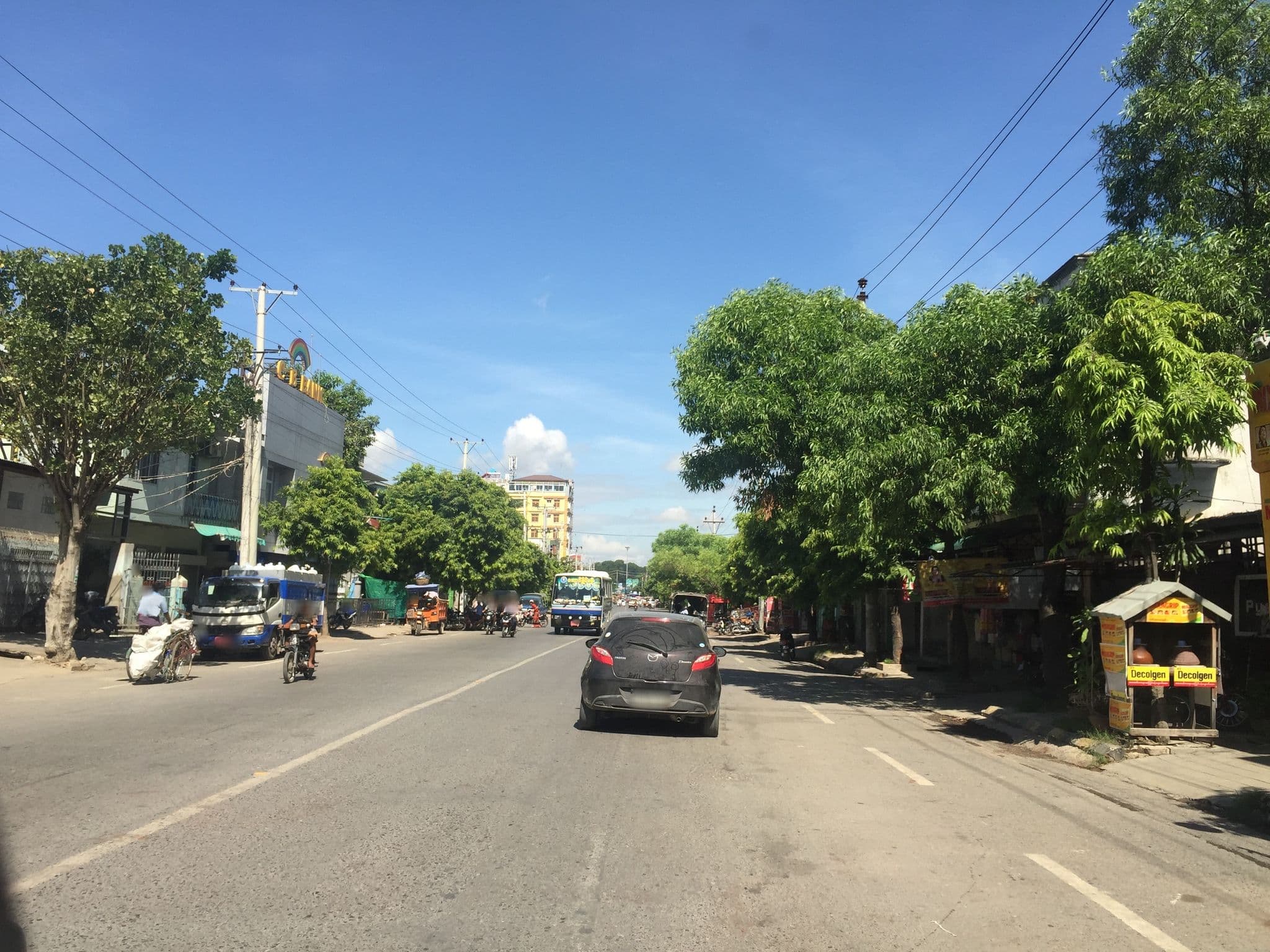 Street view near Hotel Boss, Mandalay