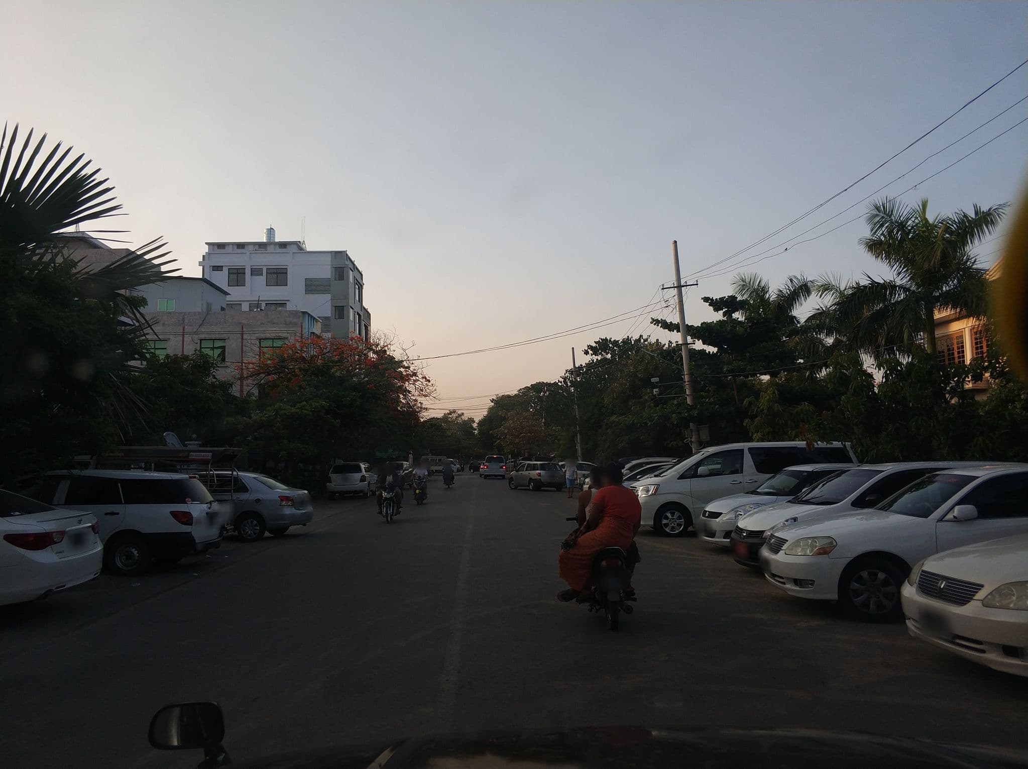 Street view near Harrison Hong's house, Mandalay