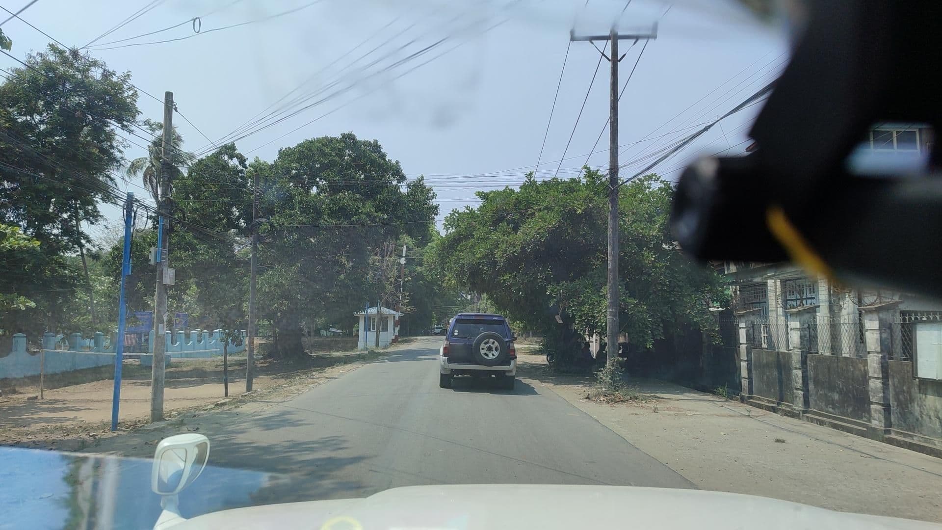 Street view near SI-Yello Guest House, Sittwe — © roadroid (CC BY-SA · Mapillary)