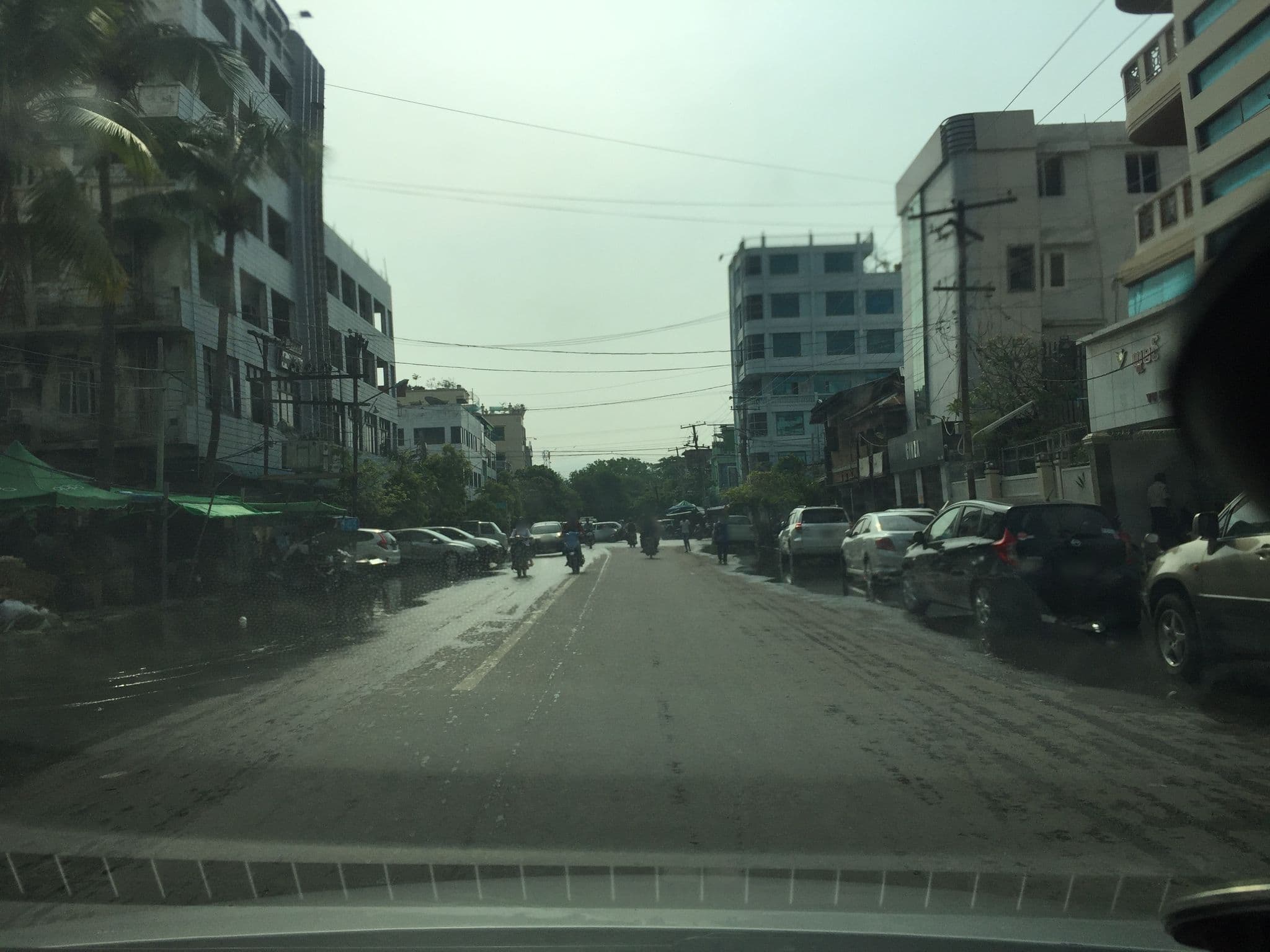 Street view near Royal Pearl Hotel, Mandalay