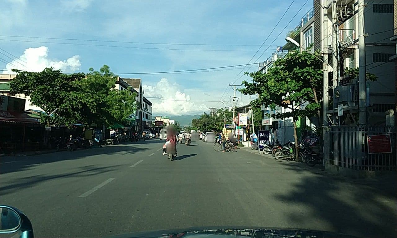 Street view near Hotel United, Mandalay