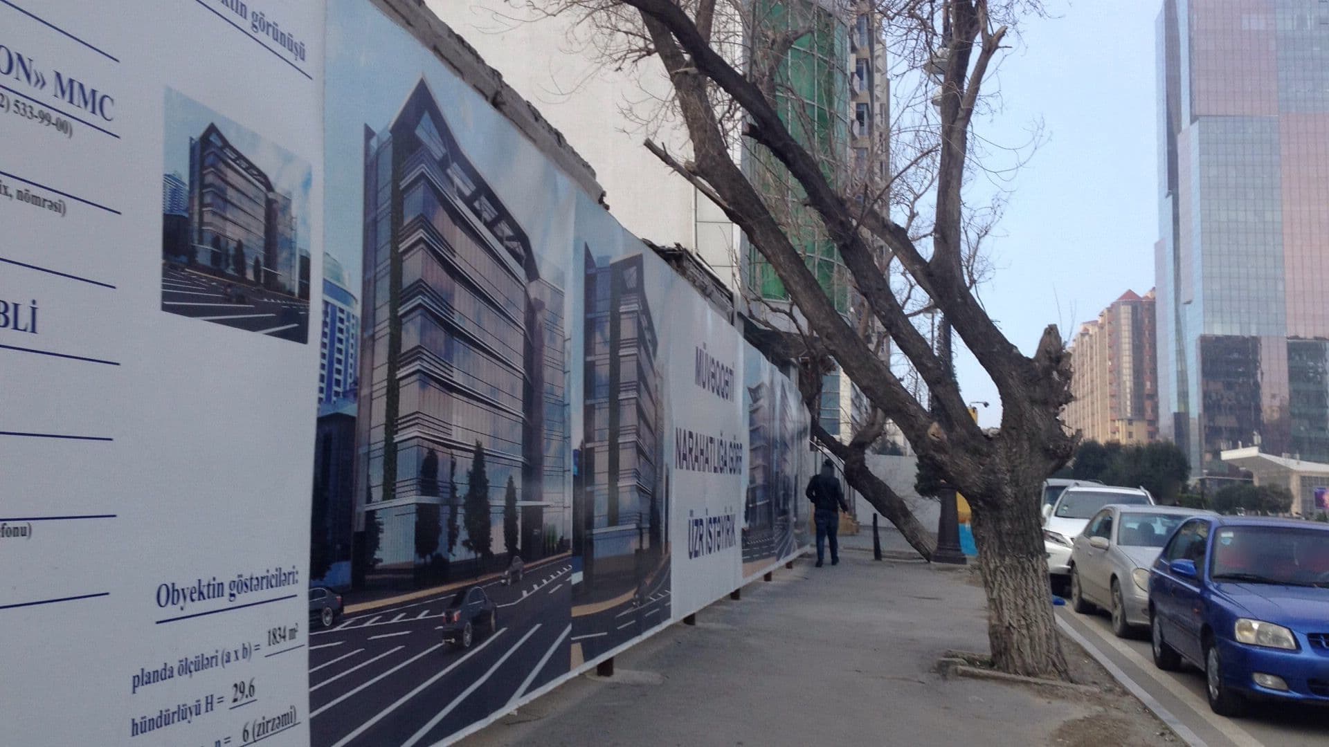 Street view near Ibis Hotel, Baku — © geomapper69 (CC BY-SA · Mapillary)