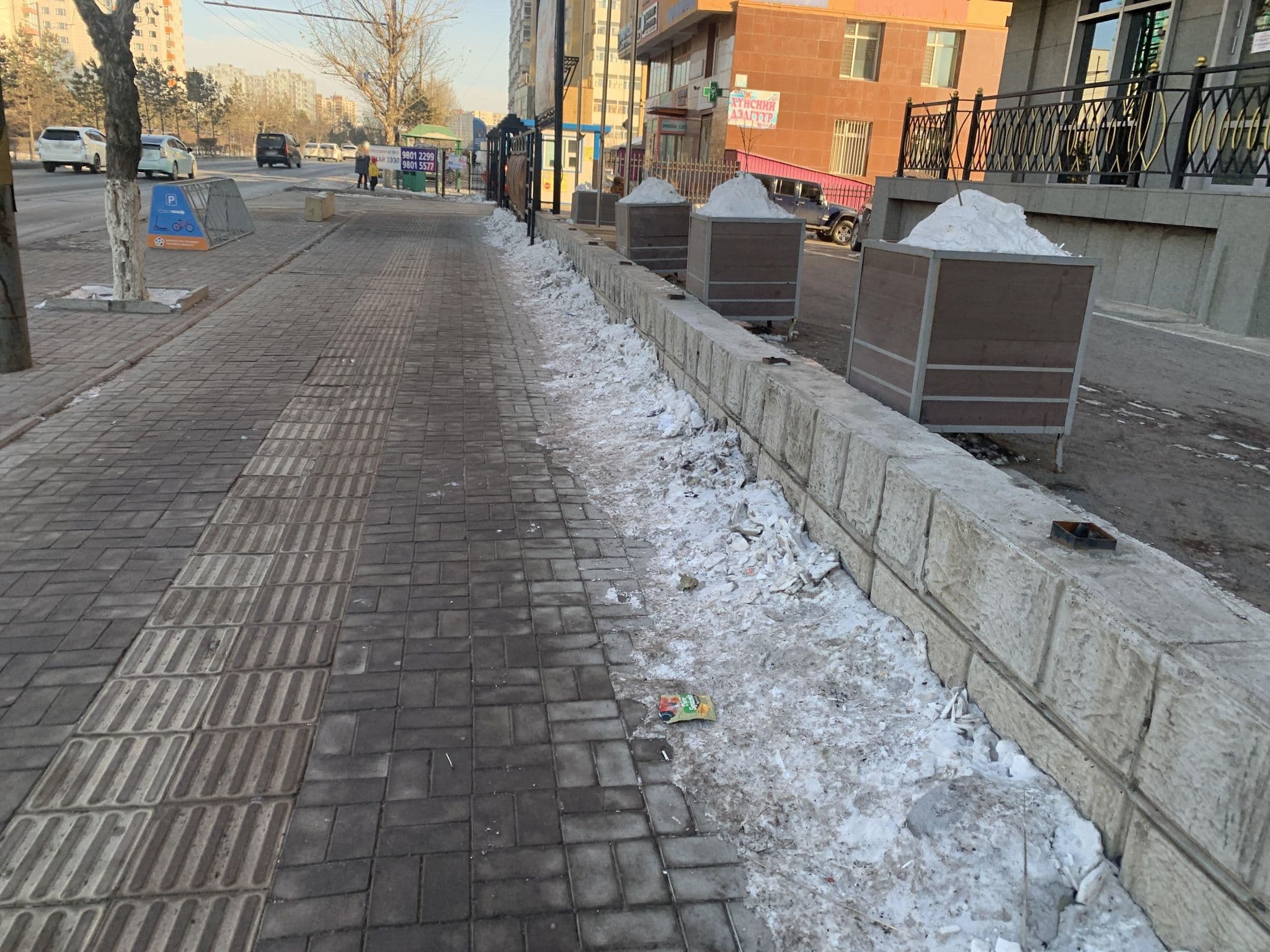 Street view near Amar Hotel, Ulan Bator — © uuganjargal (CC BY-SA · Mapillary)
