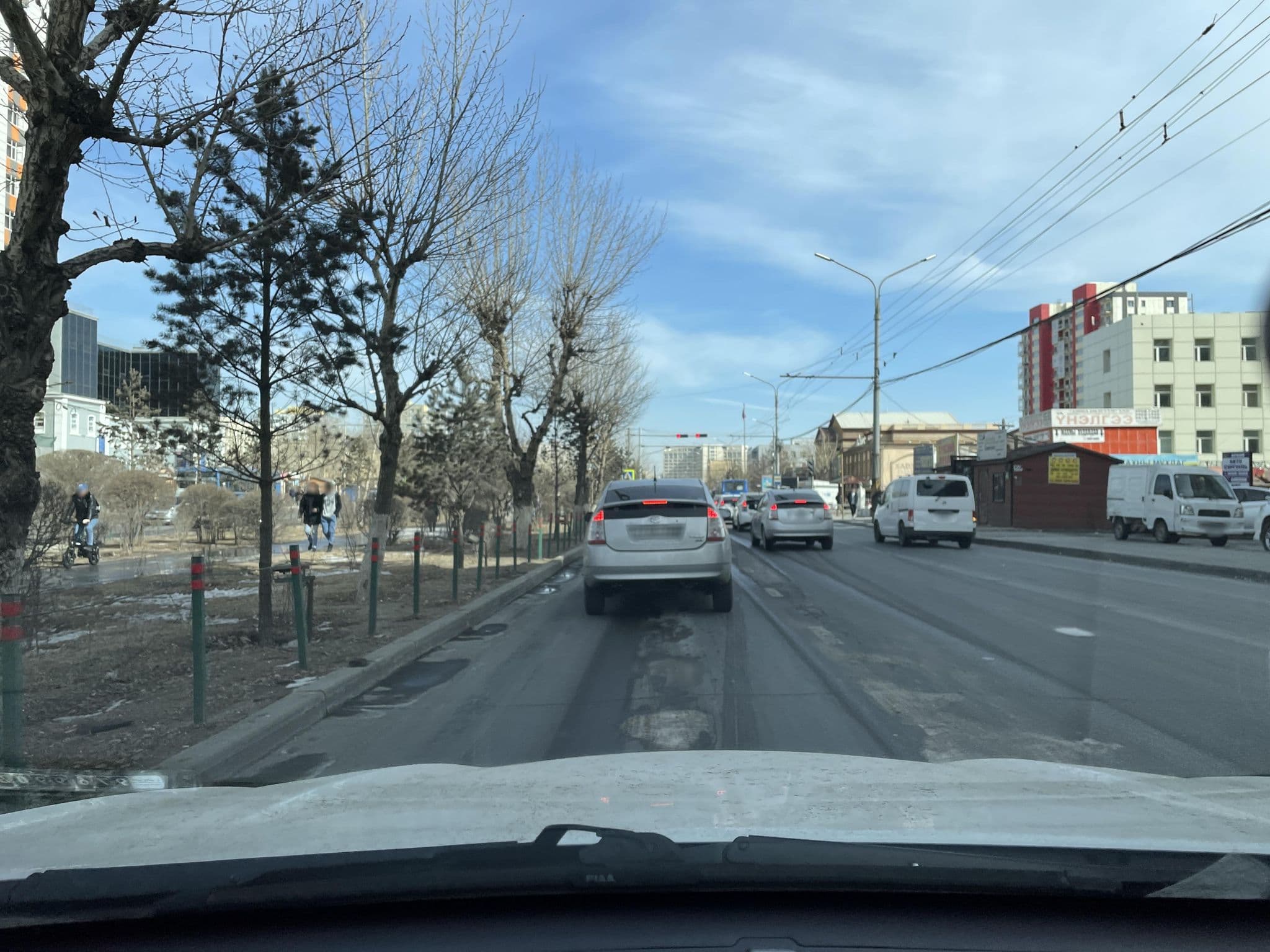 Street view near 92a, Ulan Bator