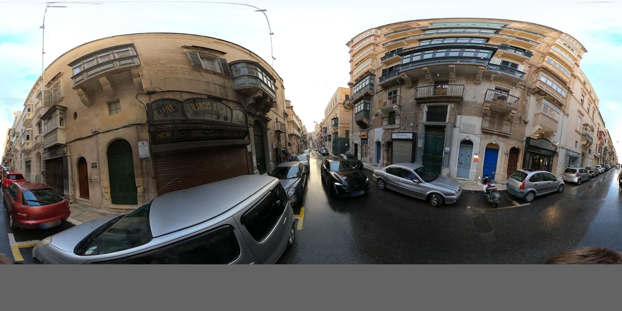 Street view near V.B. Apartaments, Valletta — © richlv (CC BY-SA · Mapillary)