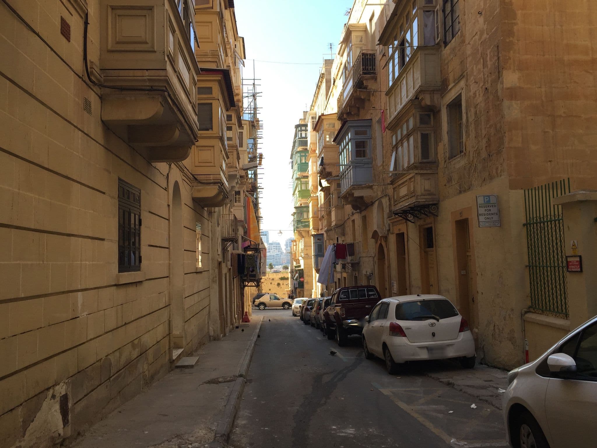 Street view near The Vincent Boutique Suites, Valletta — © richlv (CC BY-SA · Mapillary)