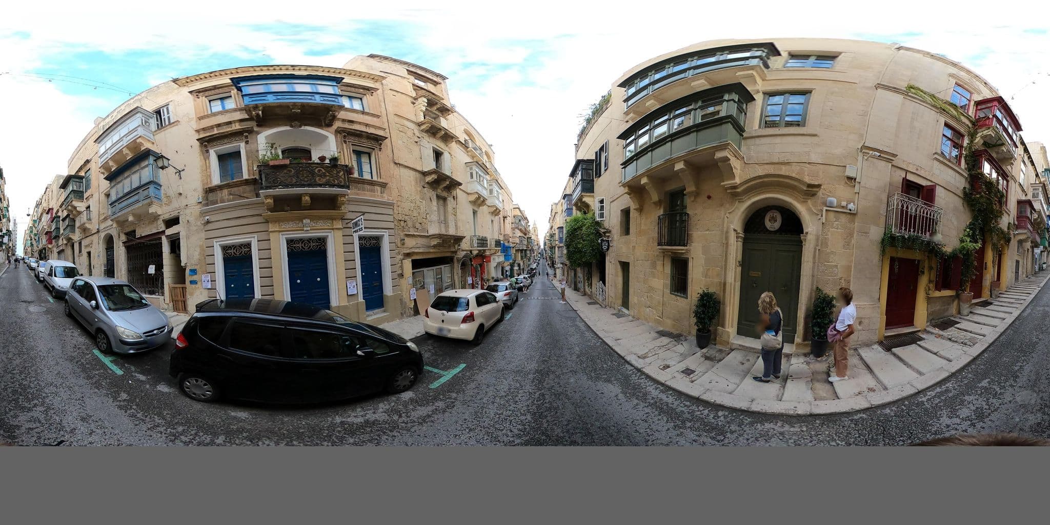 Street view near Palazzo Prince d'Orange, Floriana — © richlv (CC BY-SA · Mapillary)