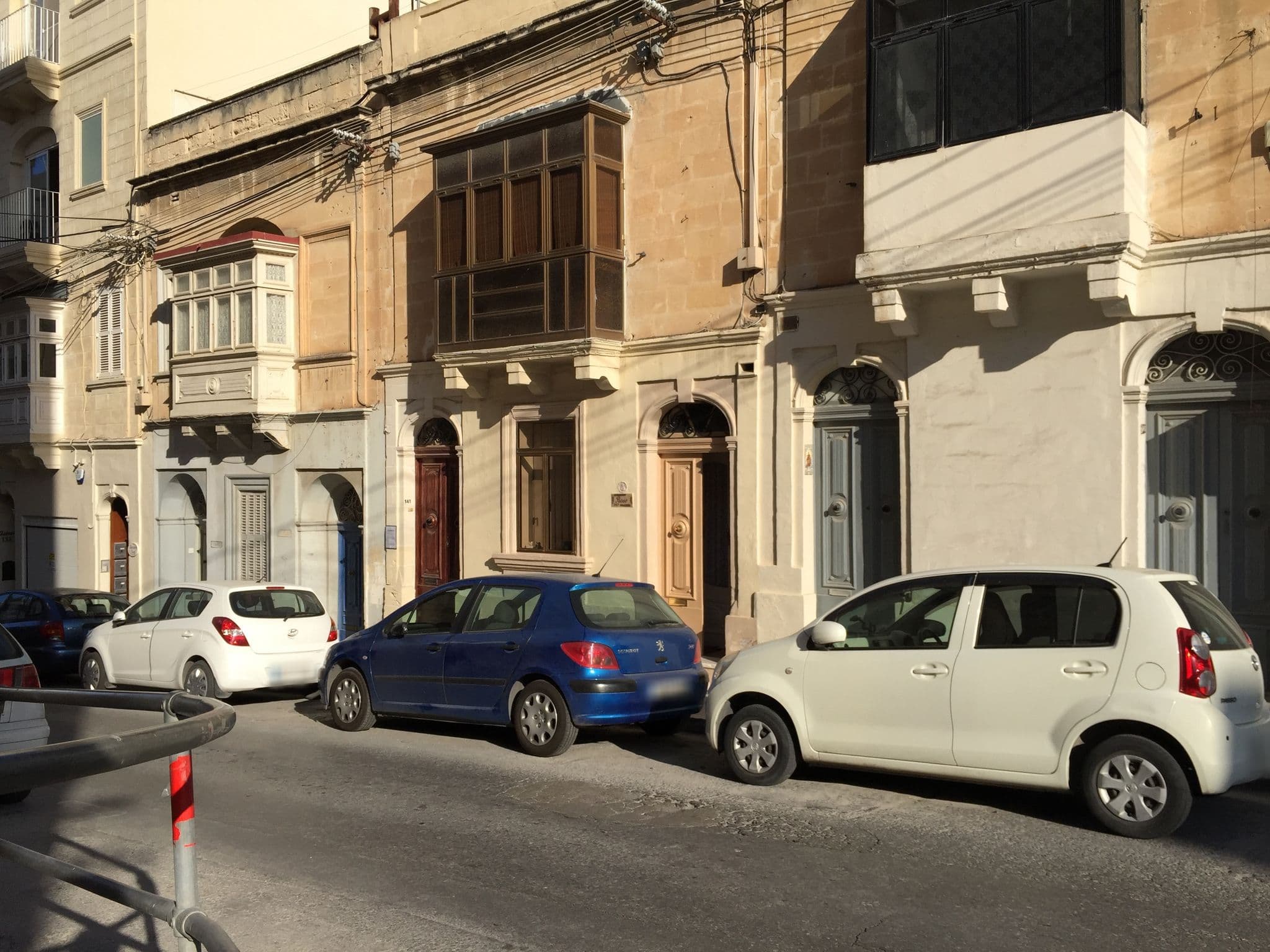 Street view near Valhalla Suites, Gżira — © richlv (CC BY-SA · Mapillary)