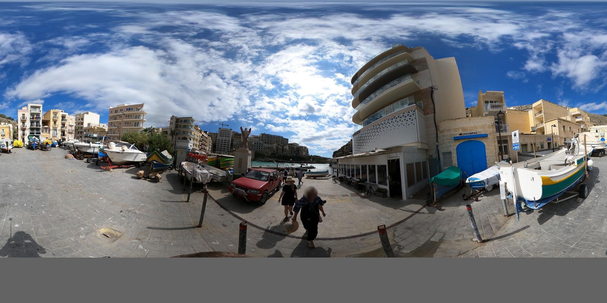 Street view near Little Haven Sea View, Kerċem — © richlv (CC BY-SA · Mapillary)