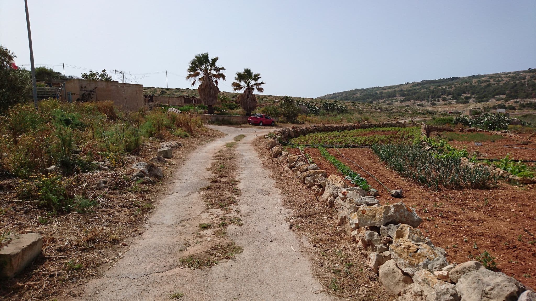 Street view near Ta' Ġanni Farmhouse, Mellieħa — © stokrenden (CC BY-SA · Mapillary)