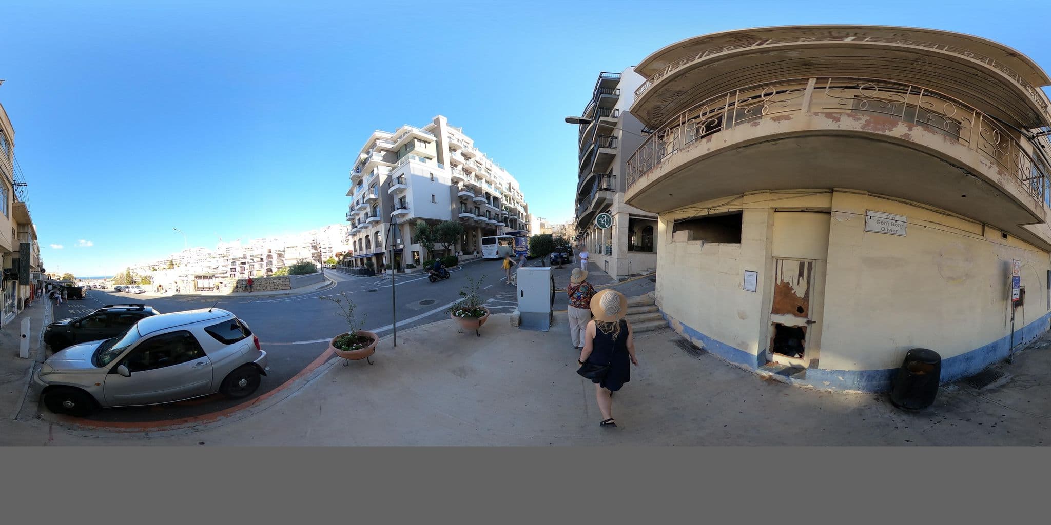 Street view near Maritim Antonine Hotel & Spa, Mellieħa — © richlv (CC BY-SA · Mapillary)