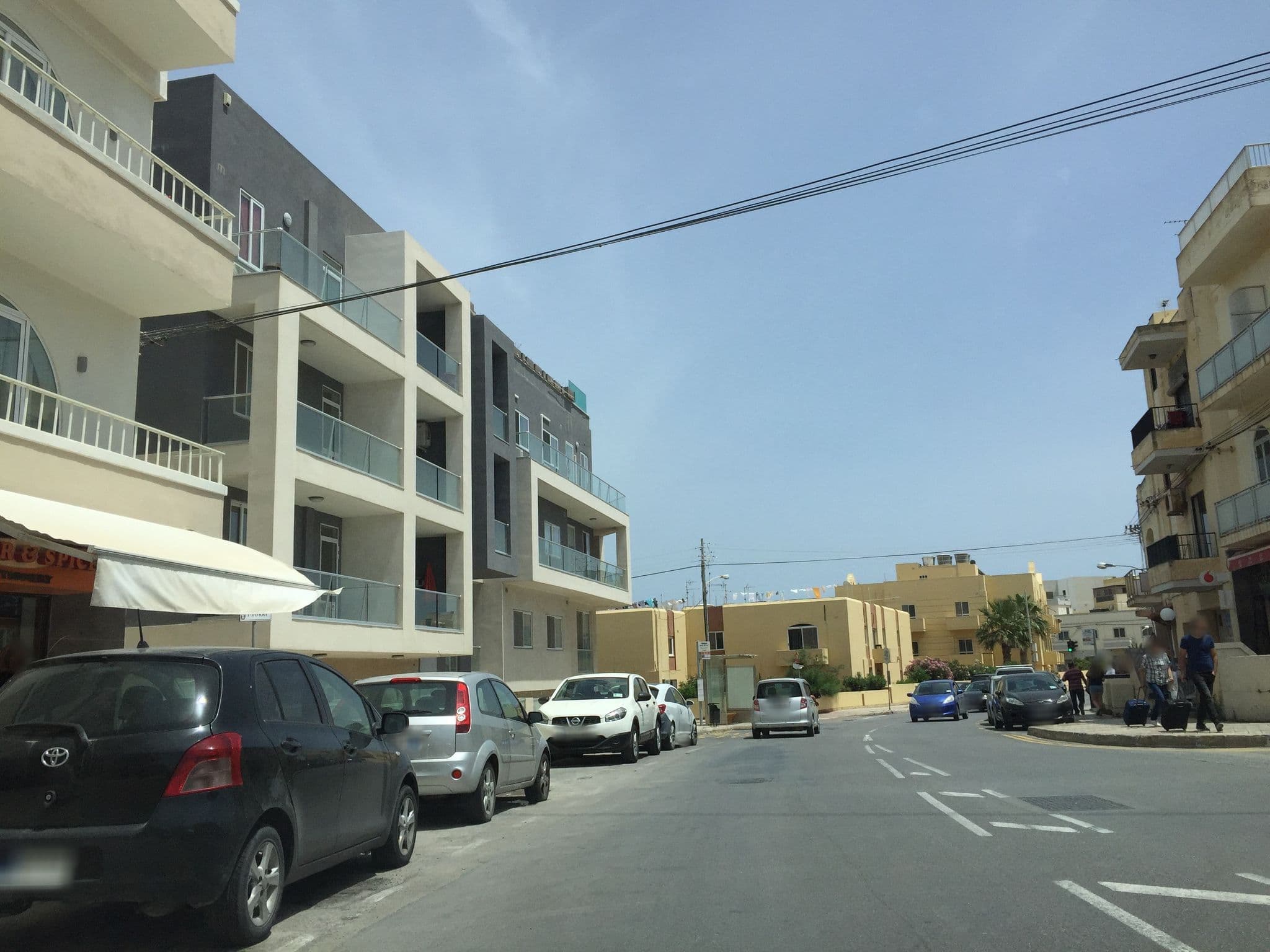 Street view near Cerviola Hotel, Marsaskala — © richlv (CC BY-SA · Mapillary)