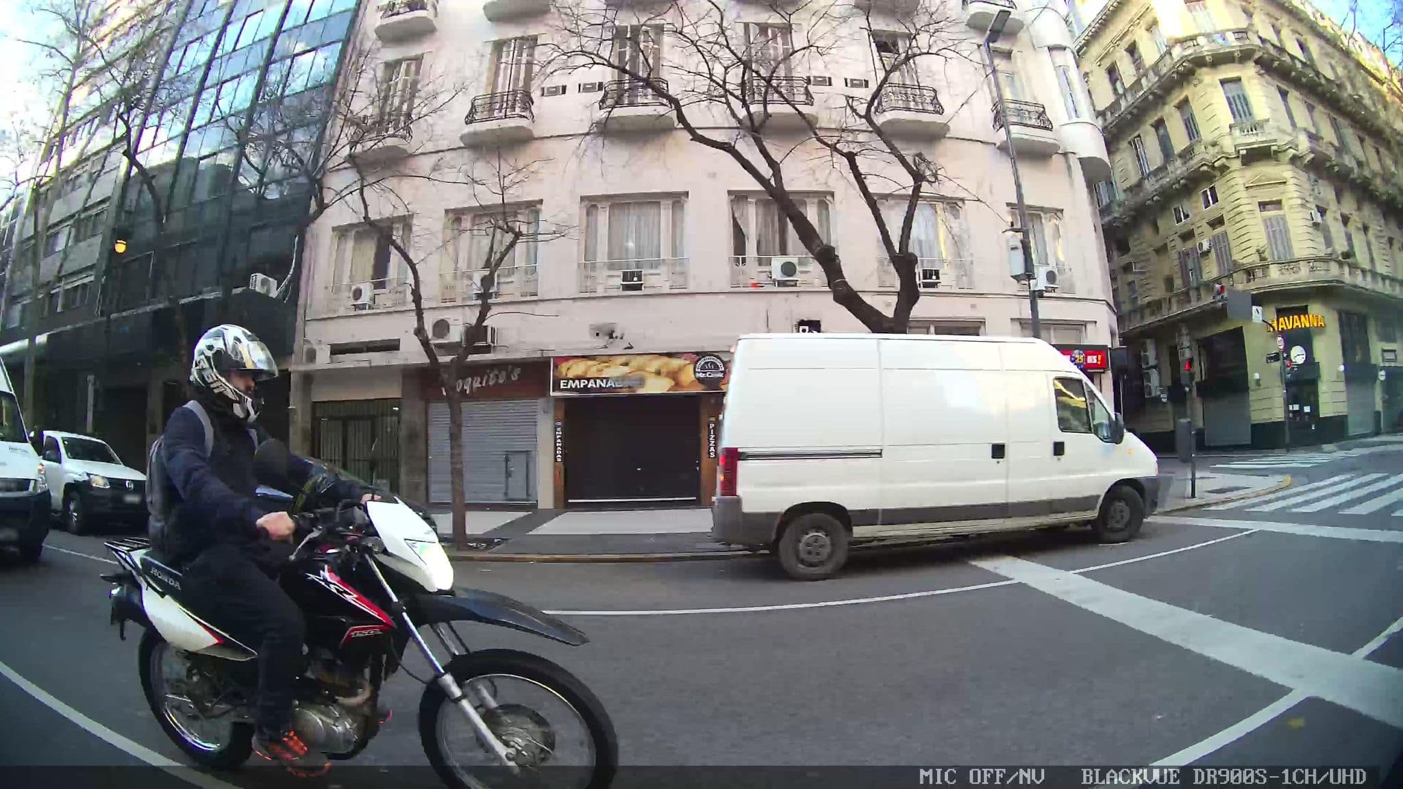 Street view near Hotel Turista, Buenos Aires