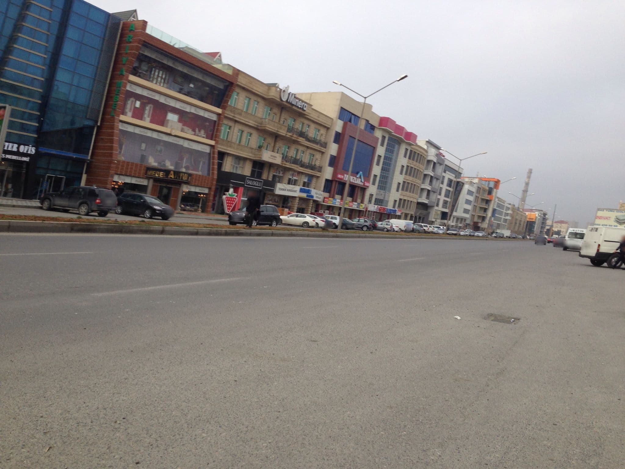 Street view near Amara Plaza Bakı, Baku — © geomapper69 (CC BY-SA · Mapillary)