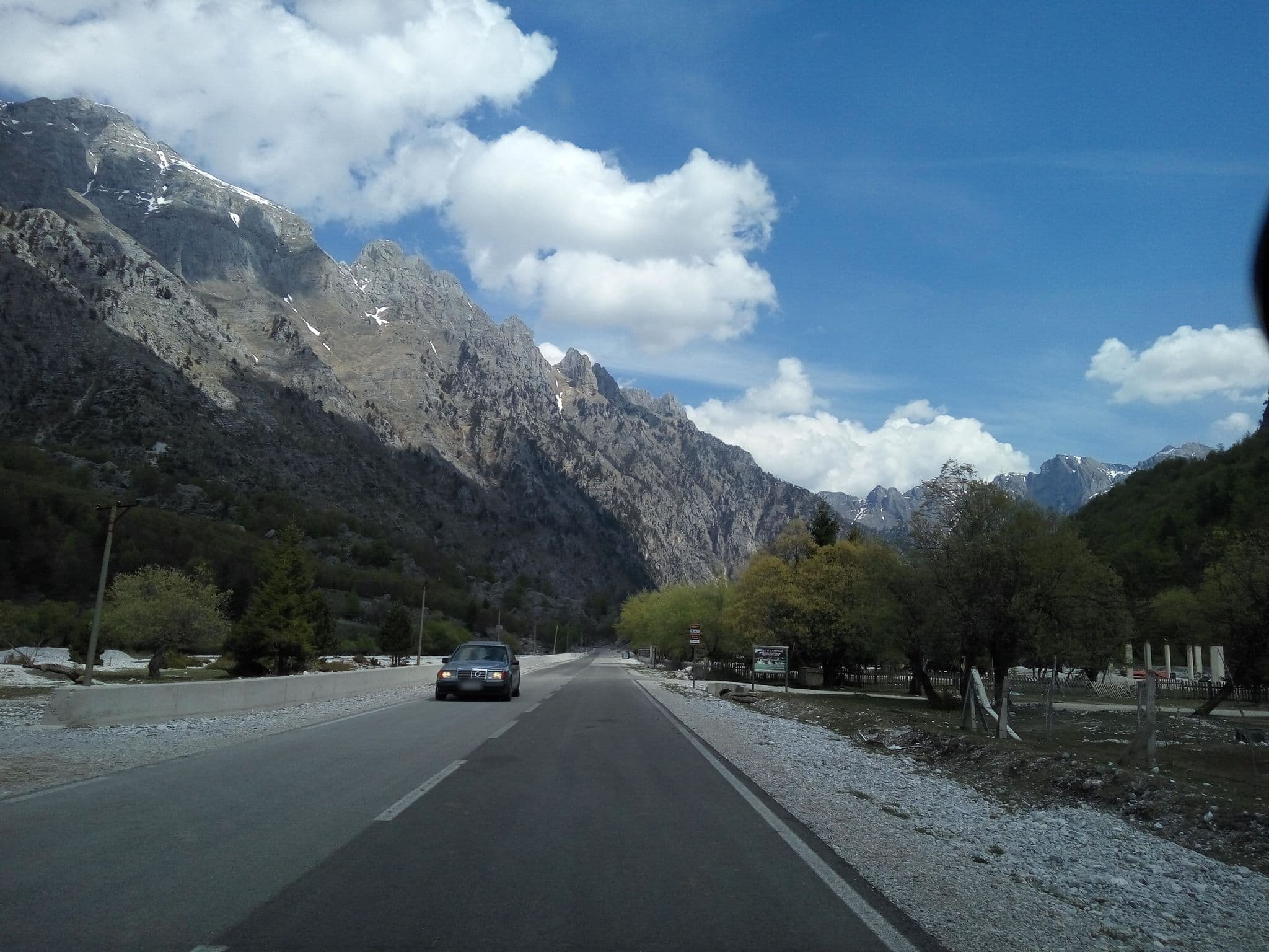 Street view near Center Park Valbona, Bajram Curri